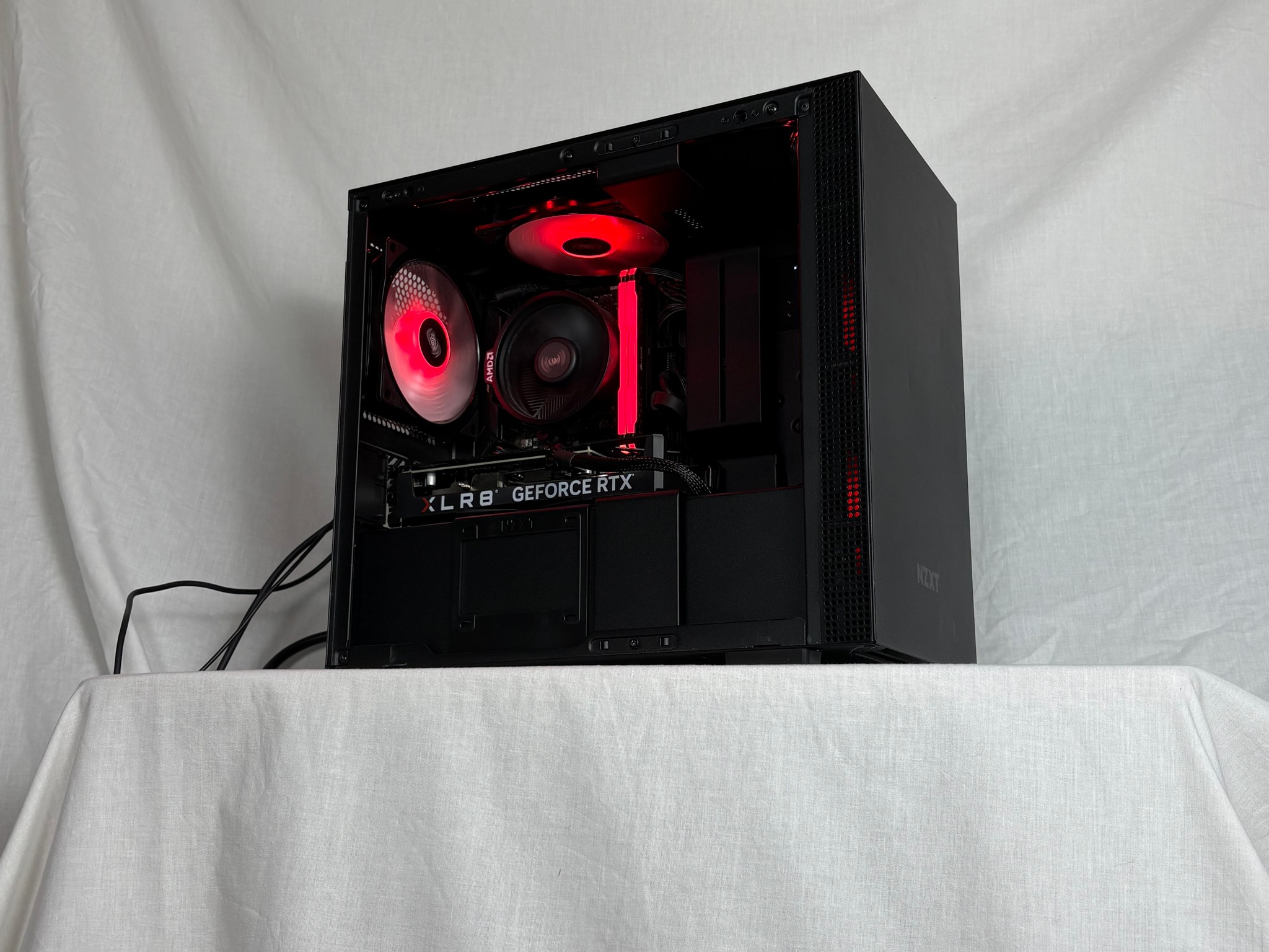 Black RGB Gaming PC | RTX 4060 | Ryzen 5 5600G | 16GB DDR4 RAM | 512 GB NVME SSD | FREE SHIPPING!!!