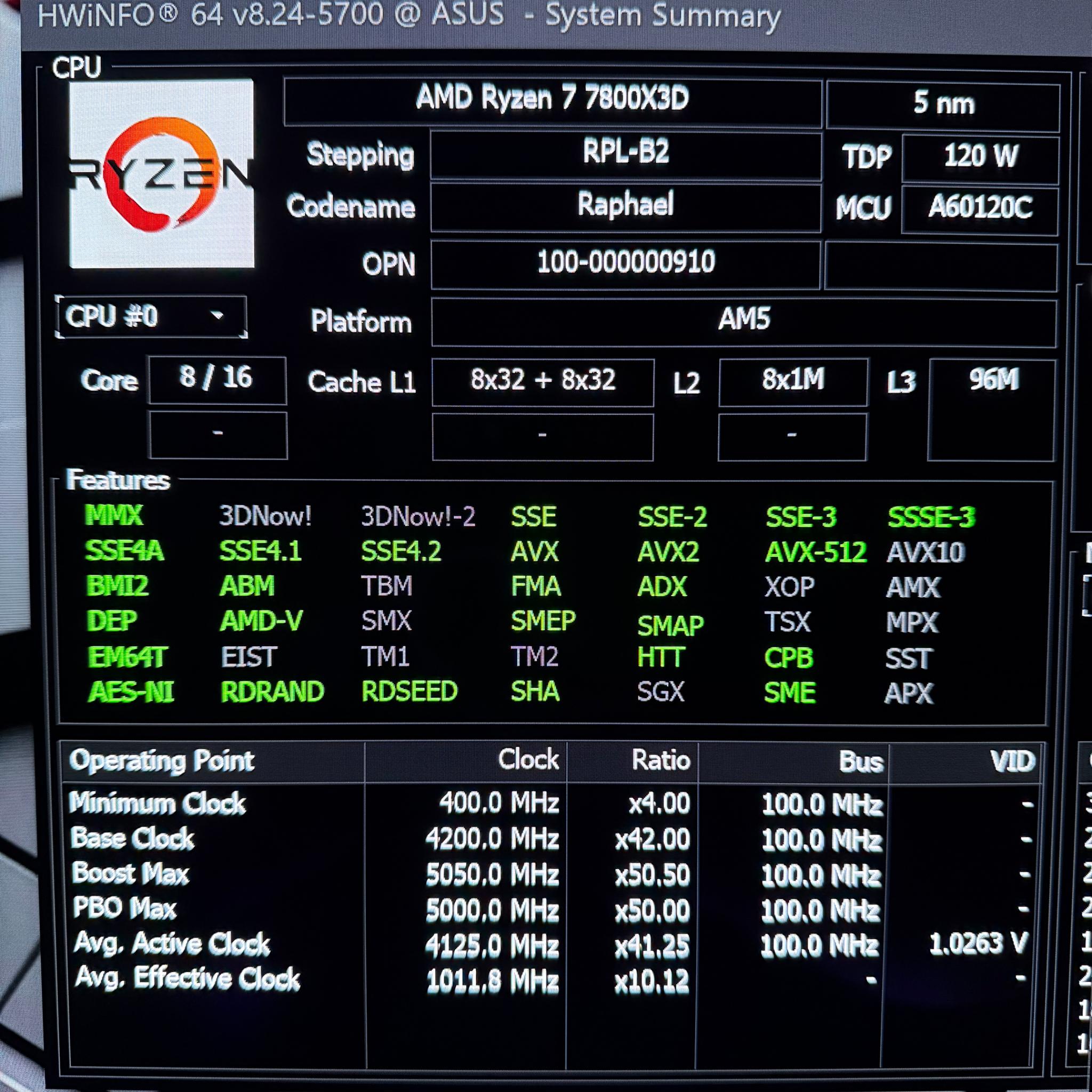 7800X3D LIKE NEW