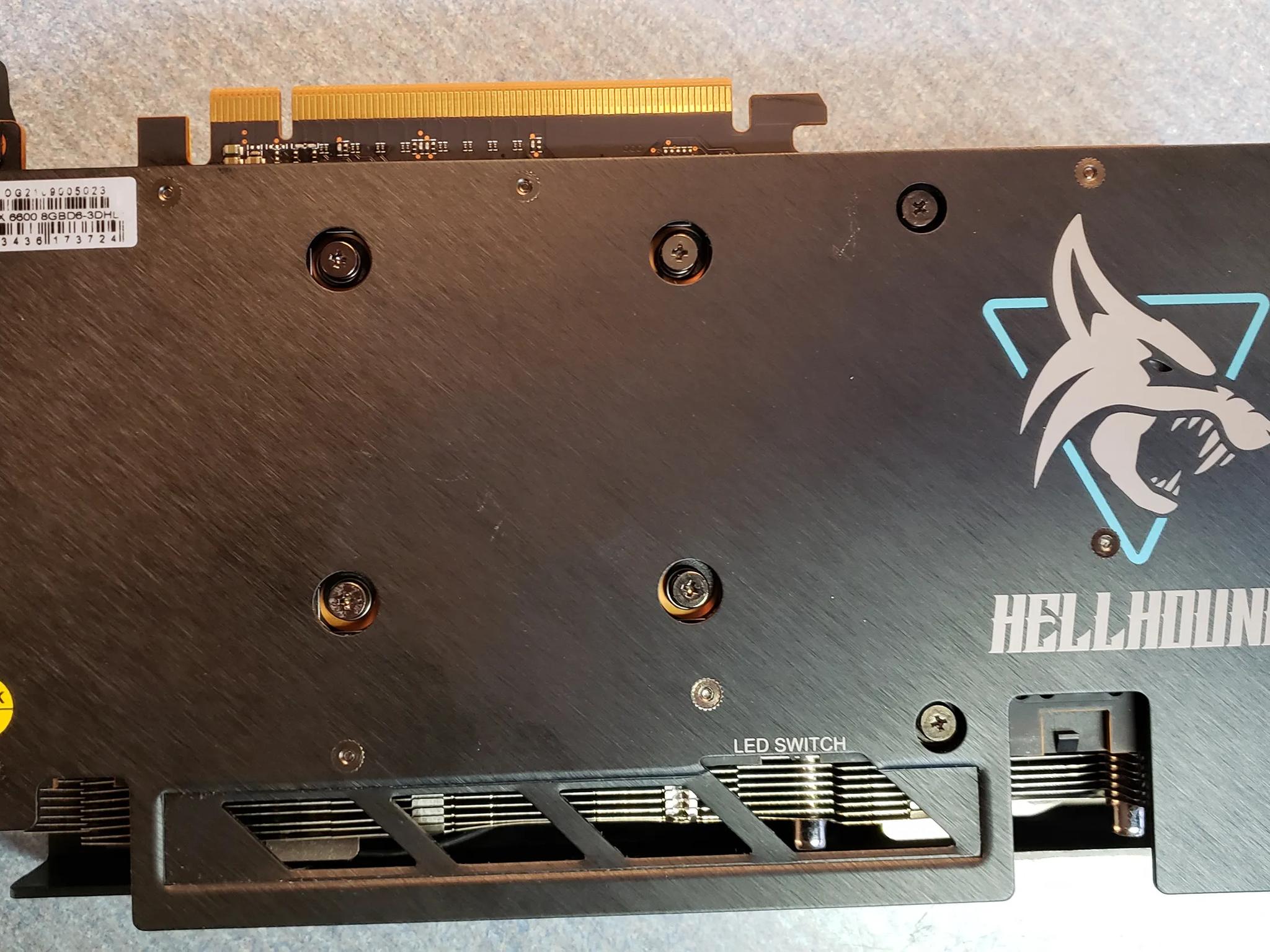 PowerColor RX 6600 Hellhound