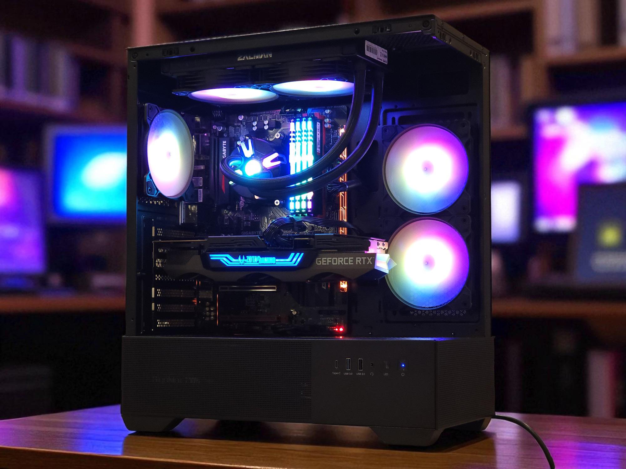 🏆 Gaming PC | GeForce RTX 3080 OC | Ryzen 5600X | 32GB RAM | 2TB NVME M.2 SSD | WIFI | Win 11 Pro