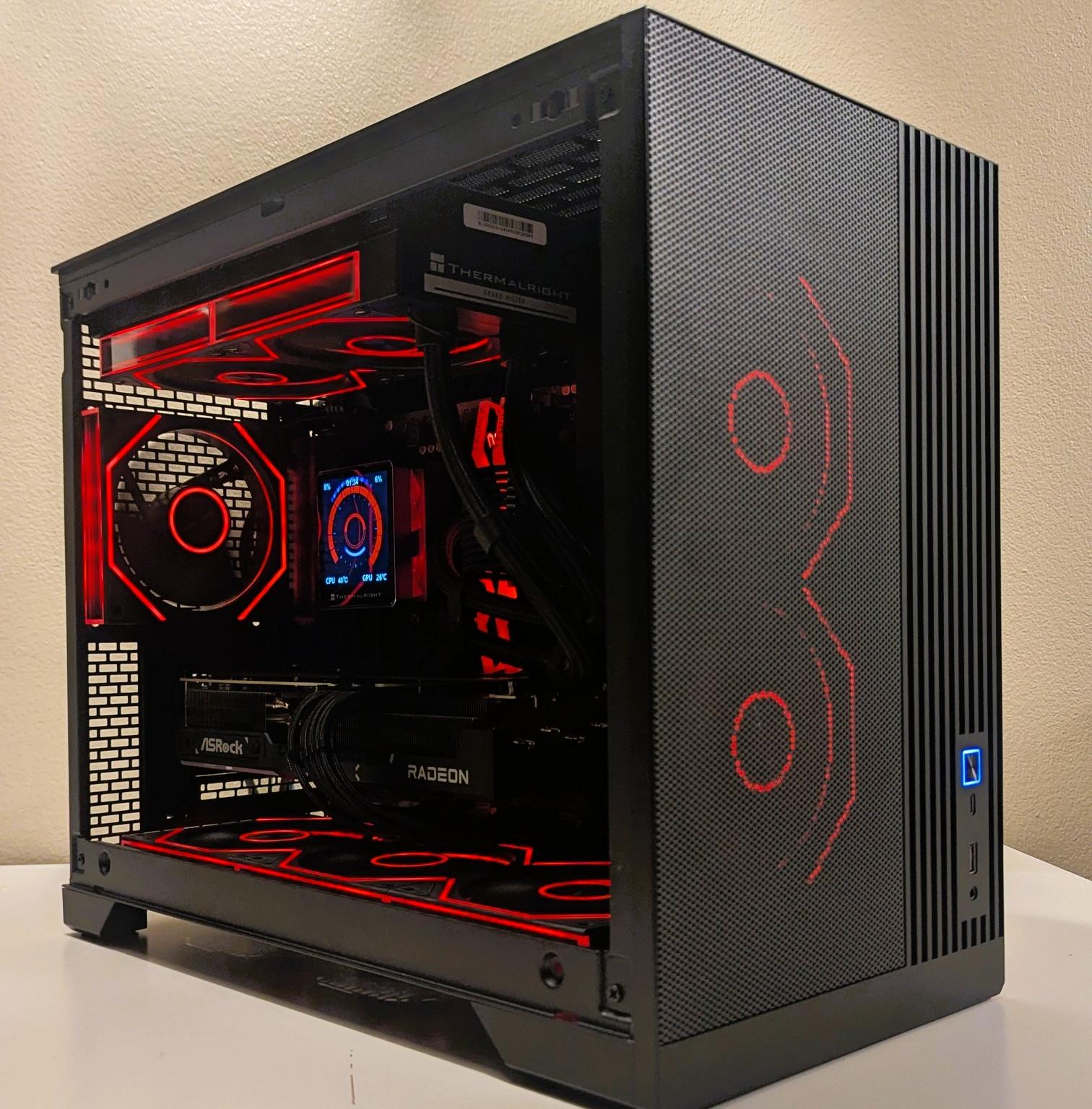 Slick Gaming PC 9070 XT 16GB | RYZEN 9600X | 16GB DDR5 | 1TB SSD | 240MM LCD AIO | 850W GOLD|