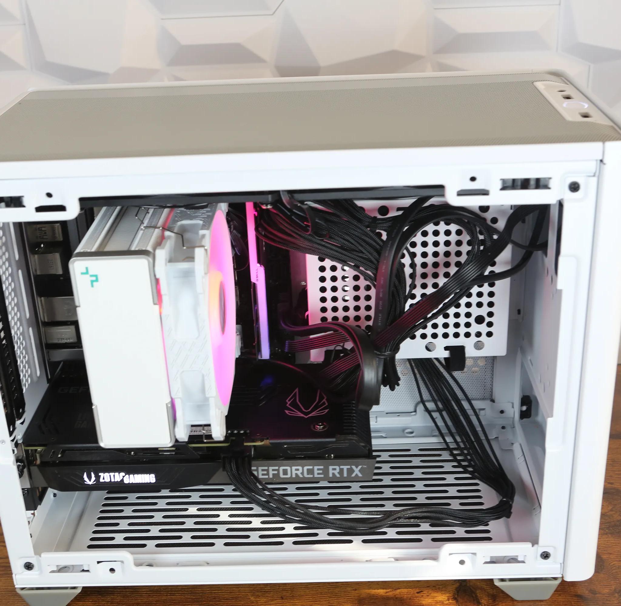 RTX 3060 Ti & 5600X3D ALL-WHITE MINI-ITX GAMING PC!