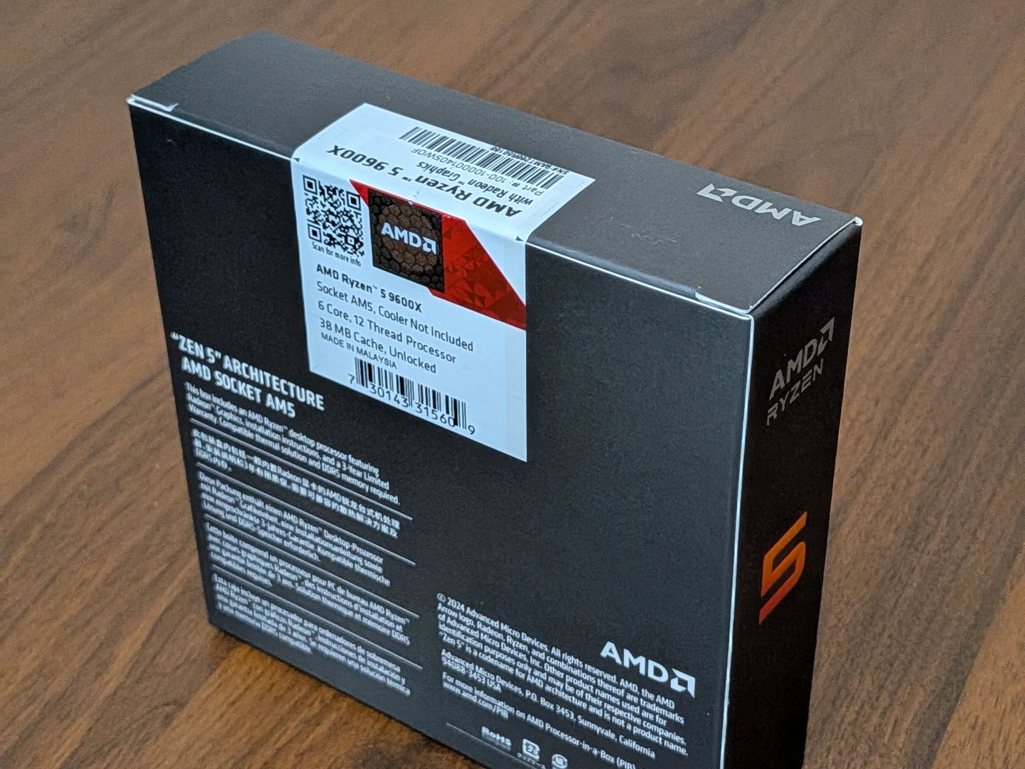 NEW/SEALED - AMD Ryzen 5 9600X
