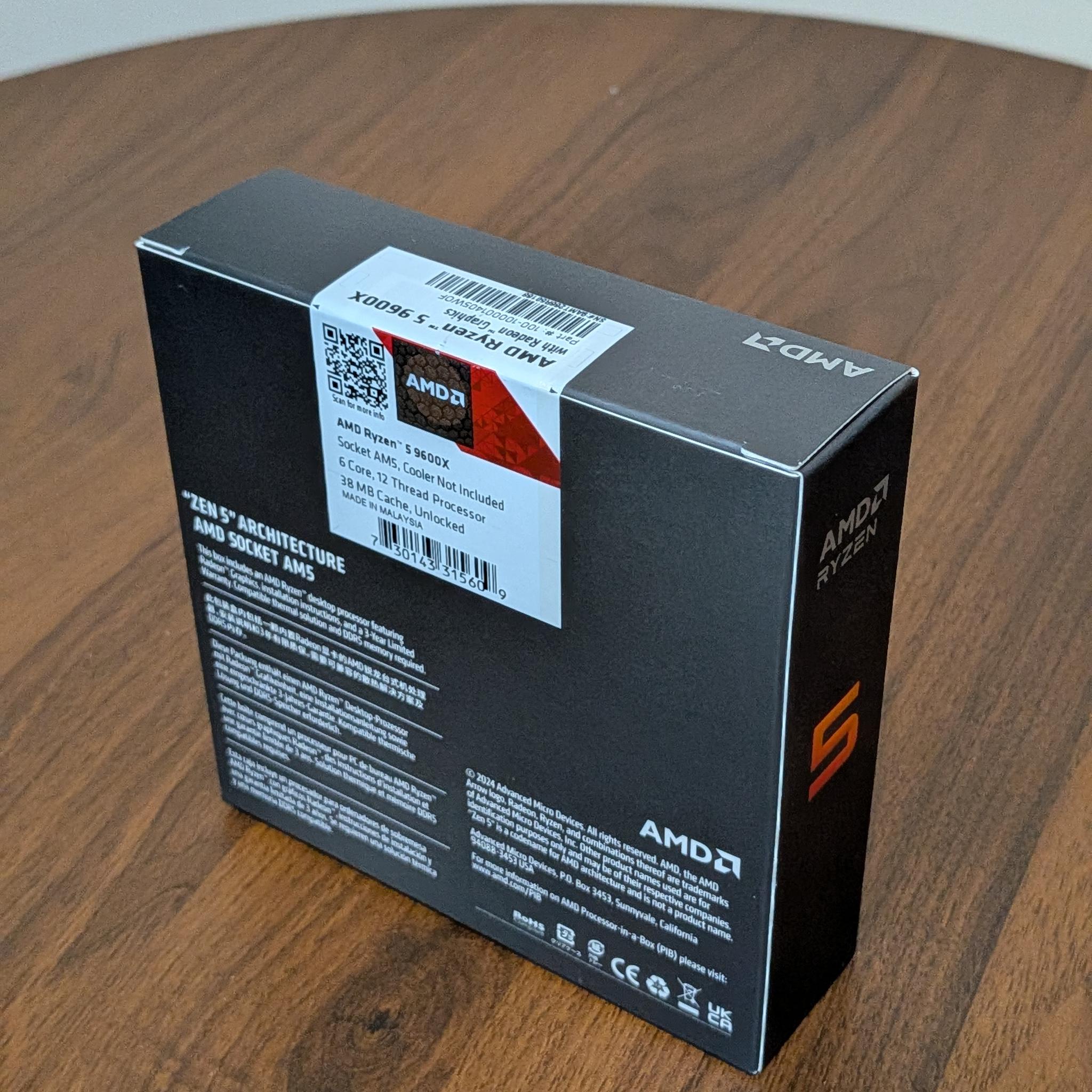 NEW/SEALED - AMD Ryzen 5 9600X