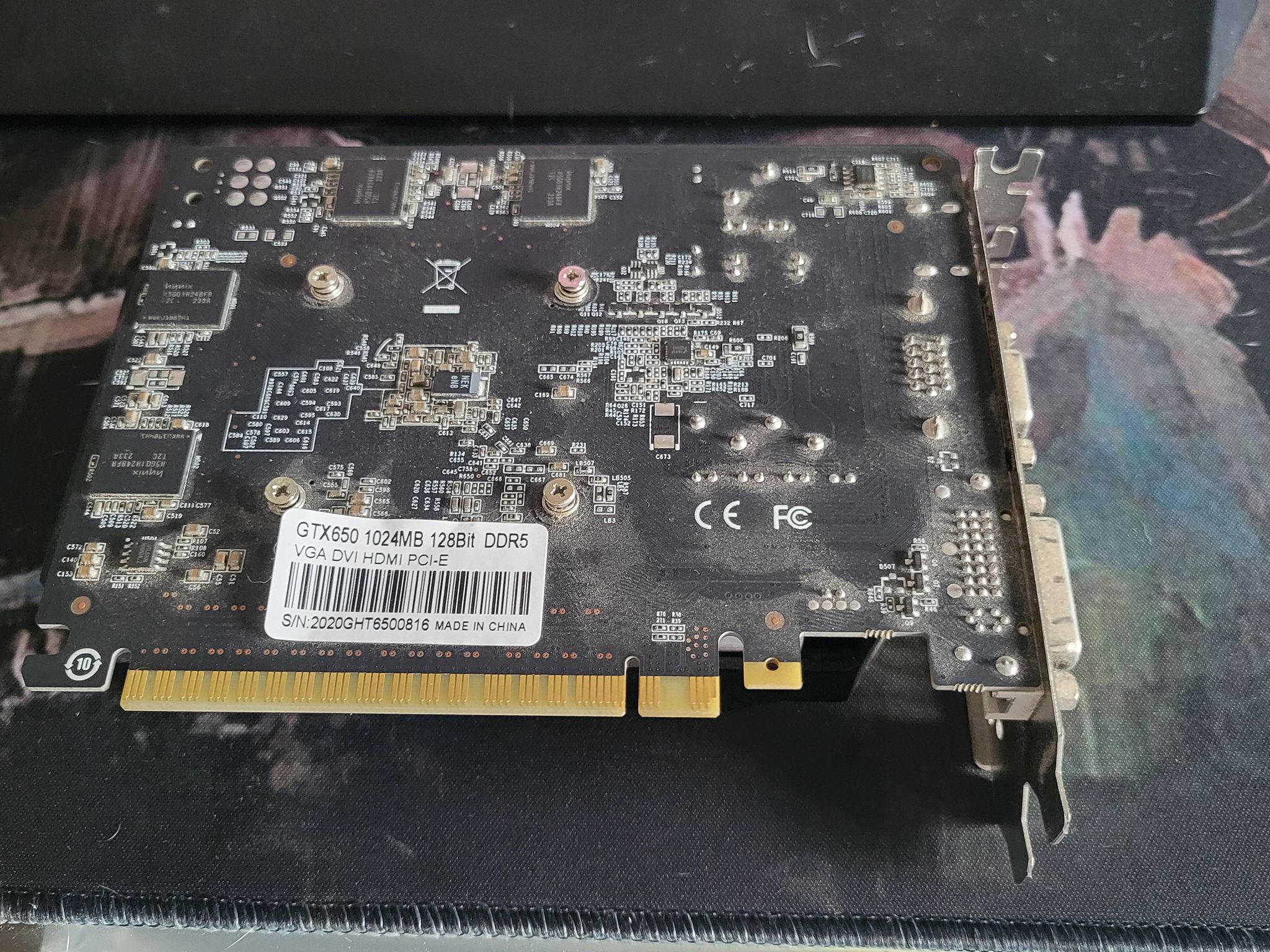 GTX650 1024MB 128bit DDR5