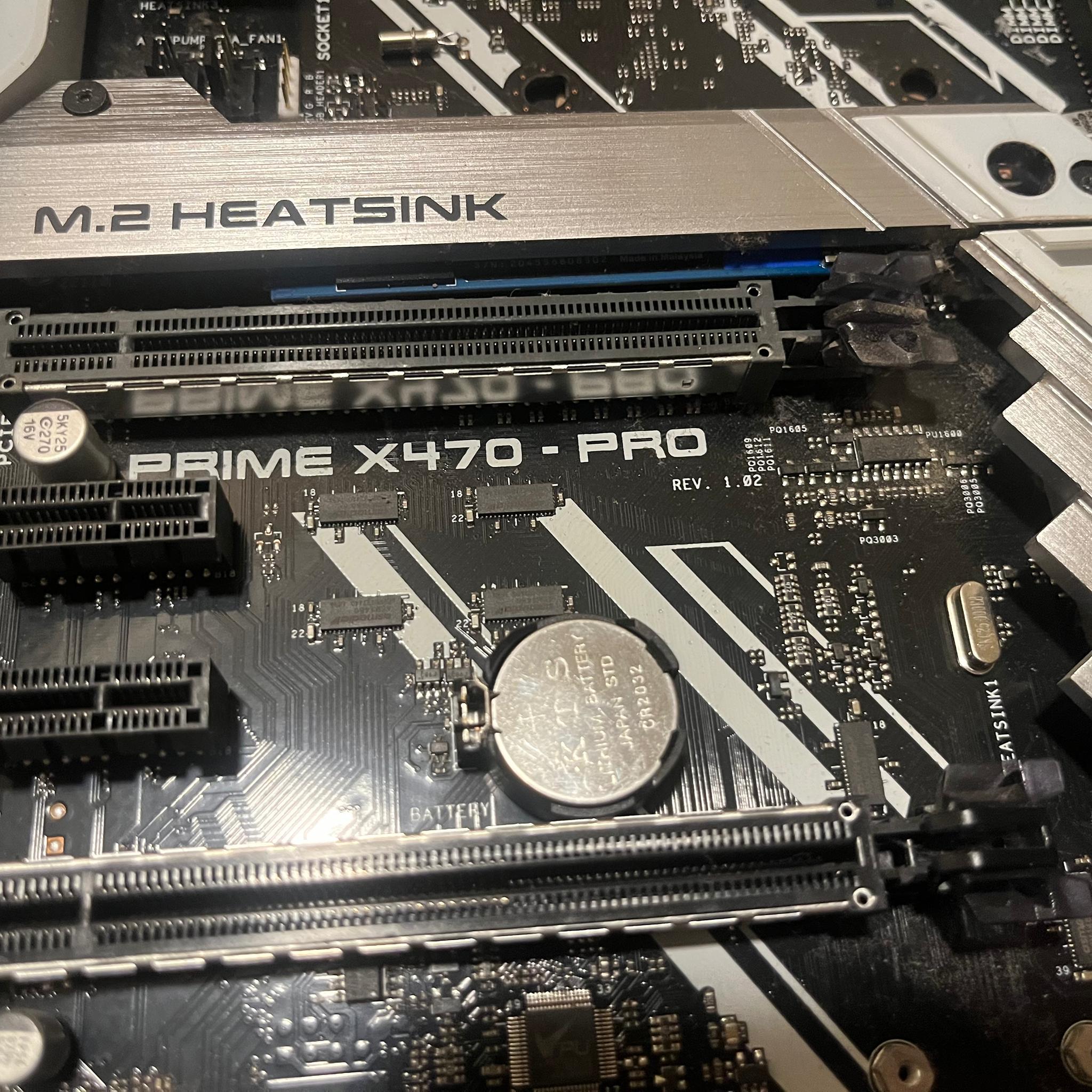 AMD Ryzen 7 2700X + Asus Prime x-470 pro