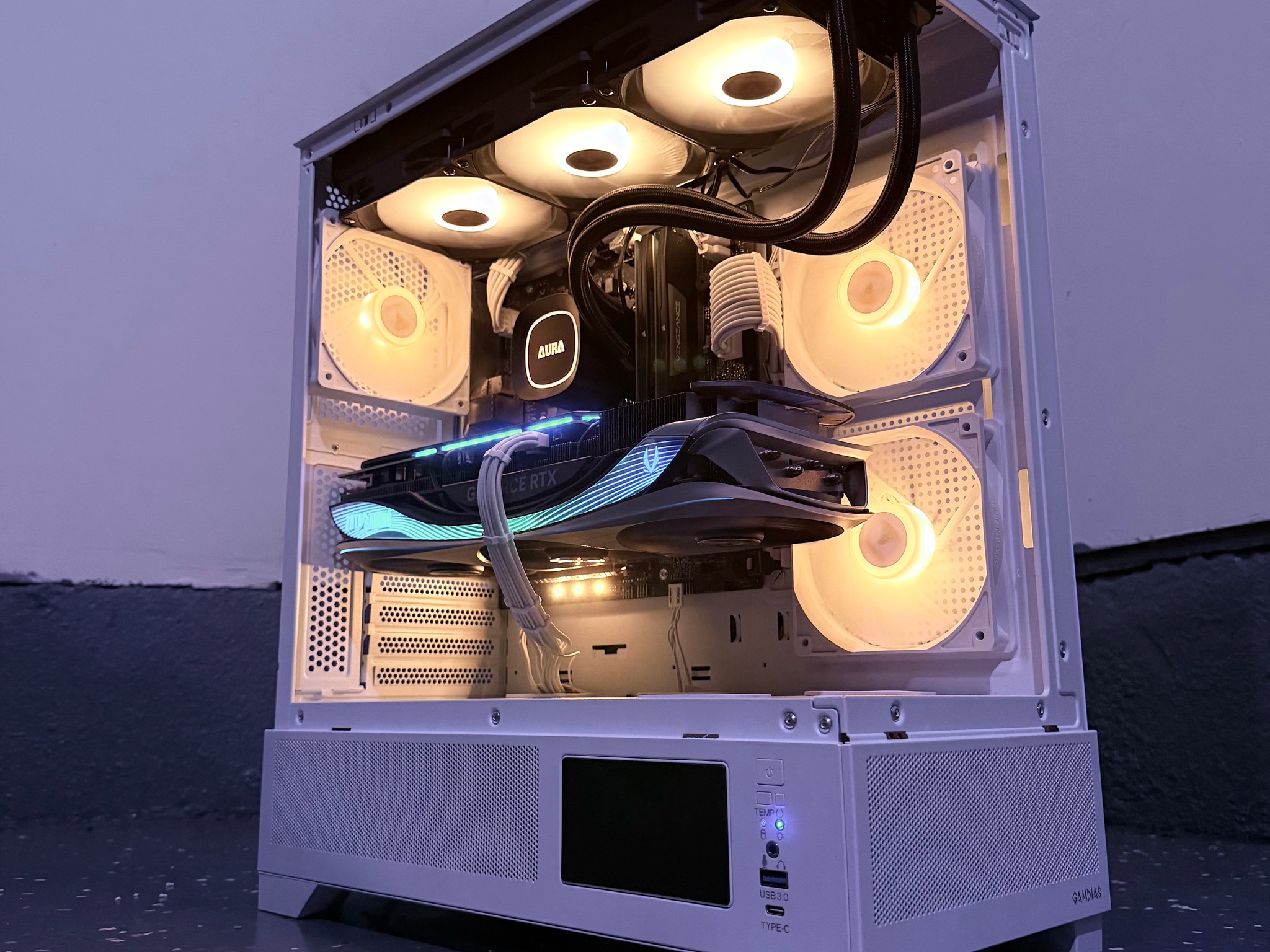❄️"Artic Tide "❄️| 4k Gaming | RTX 4070 Ti AMP Extreme  | i7 12700F | 32B DDR5 Ram | 3TB Storage