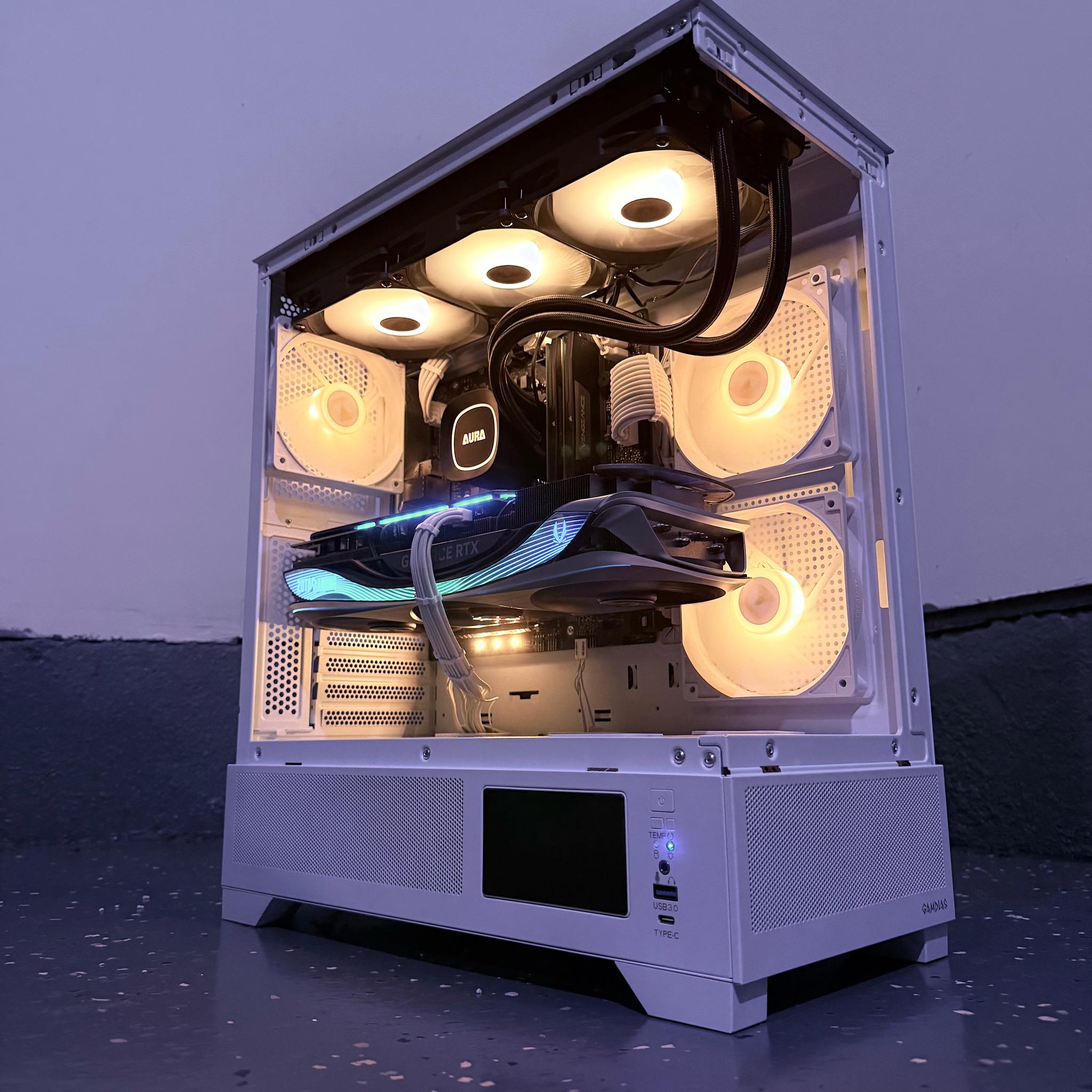 ❄️"Artic Tide "❄️| 4k Gaming | RTX 4070 Ti AMP Extreme  | i7 12700F | 32B DDR5 Ram | 3TB Storage