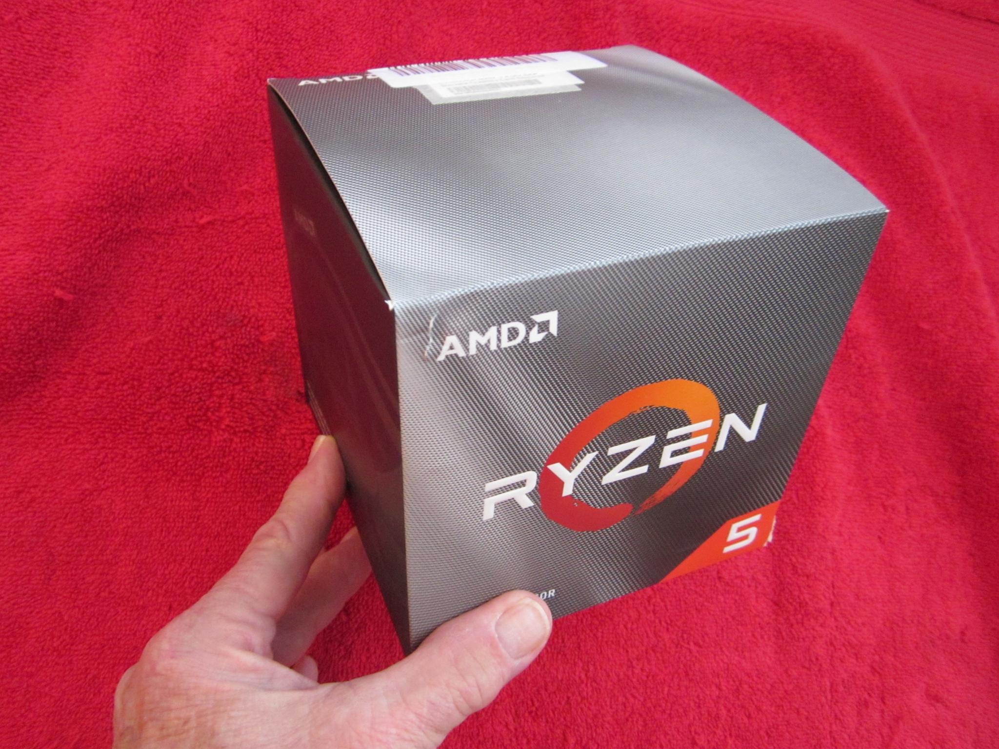 NEW! AMD Ryzen 5 3600 3.6/4.2 GHz AM4 CPU With Wraith Spire Cooler