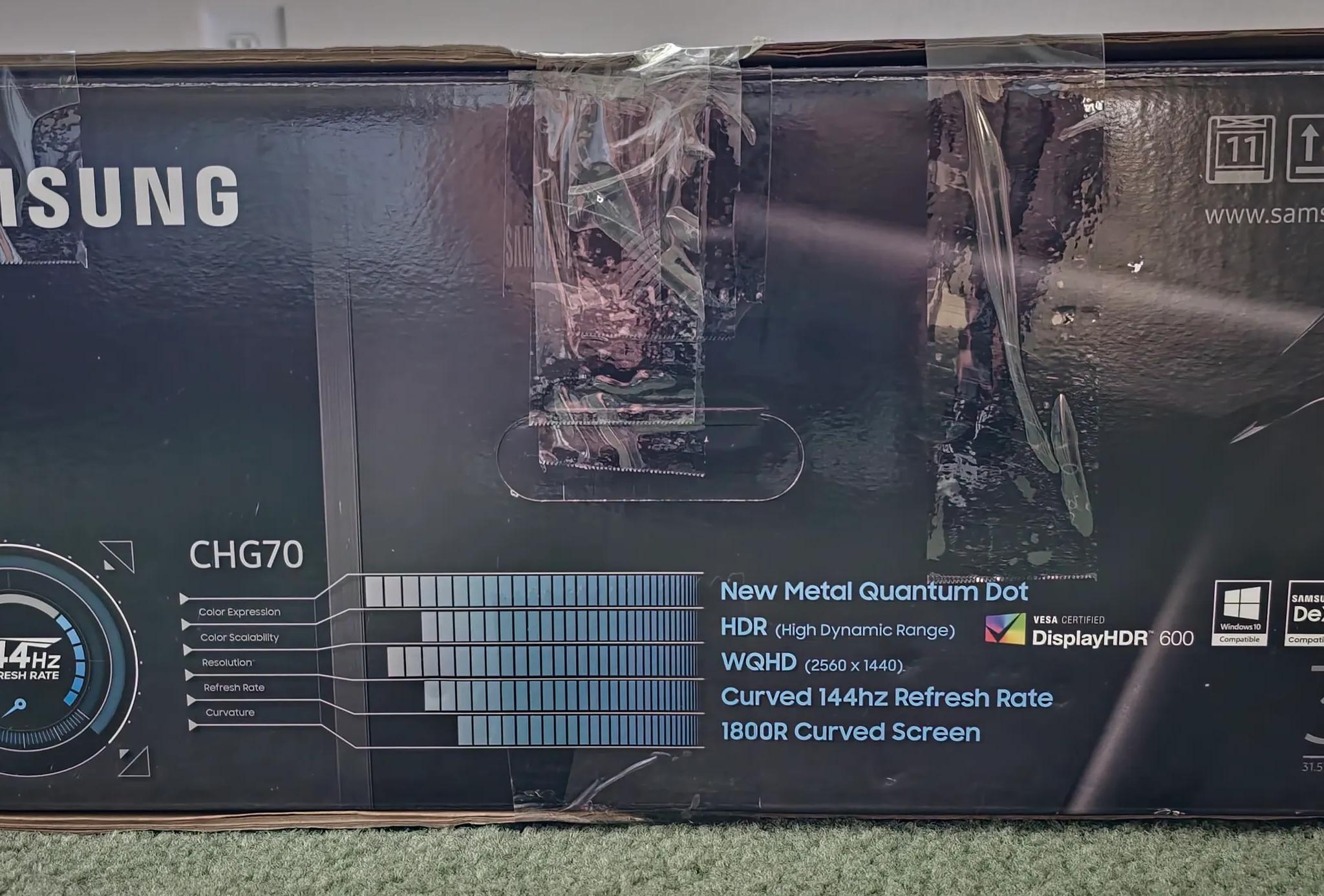 |NEW| SAMSUNG 32" CHG7 QLED 1800R AMD FreeSync 2 Gaming Monitor + BONUS