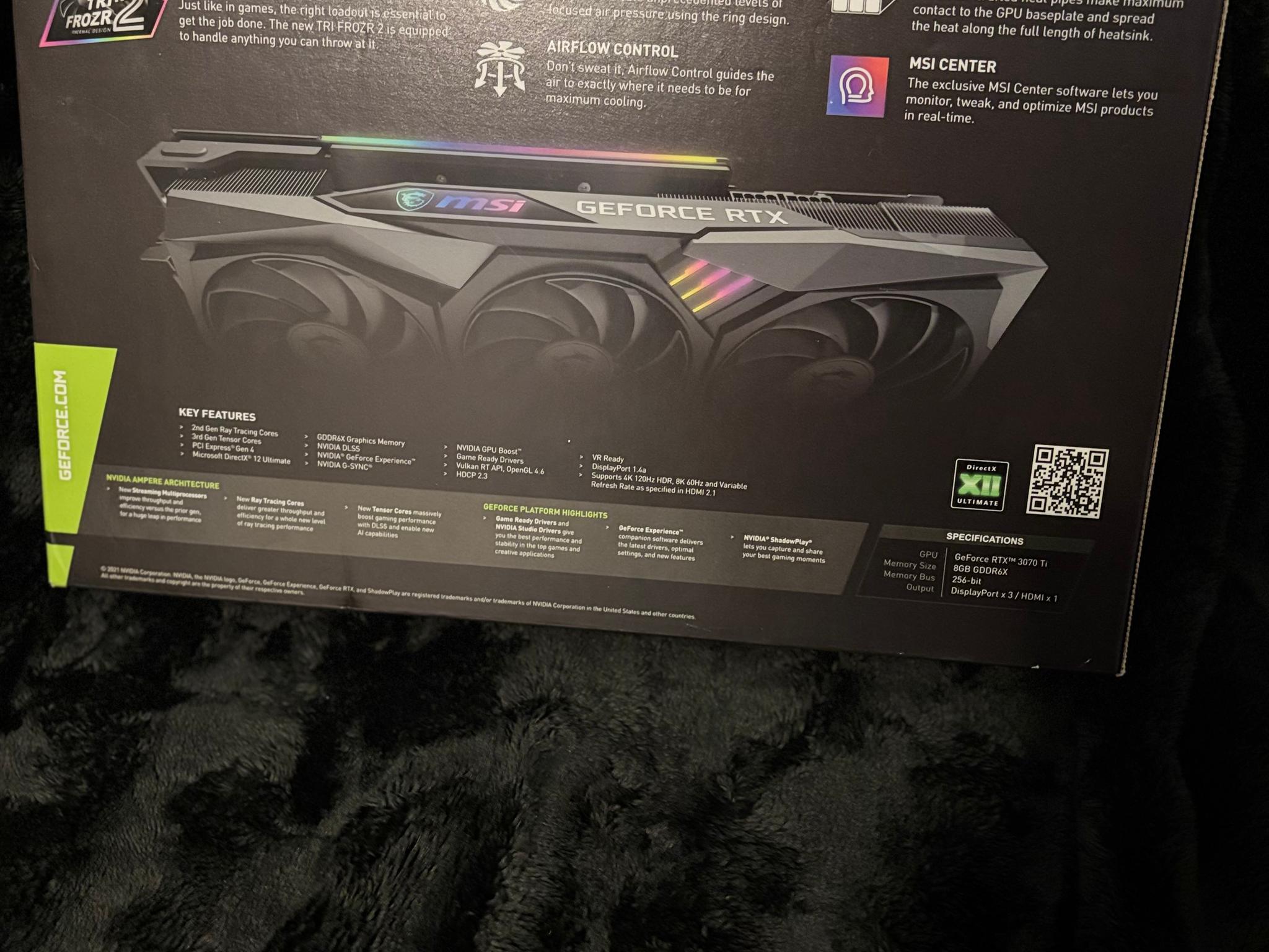 MSI GAMING X TRIO GeForce RTX 3070 Ti - Image 2