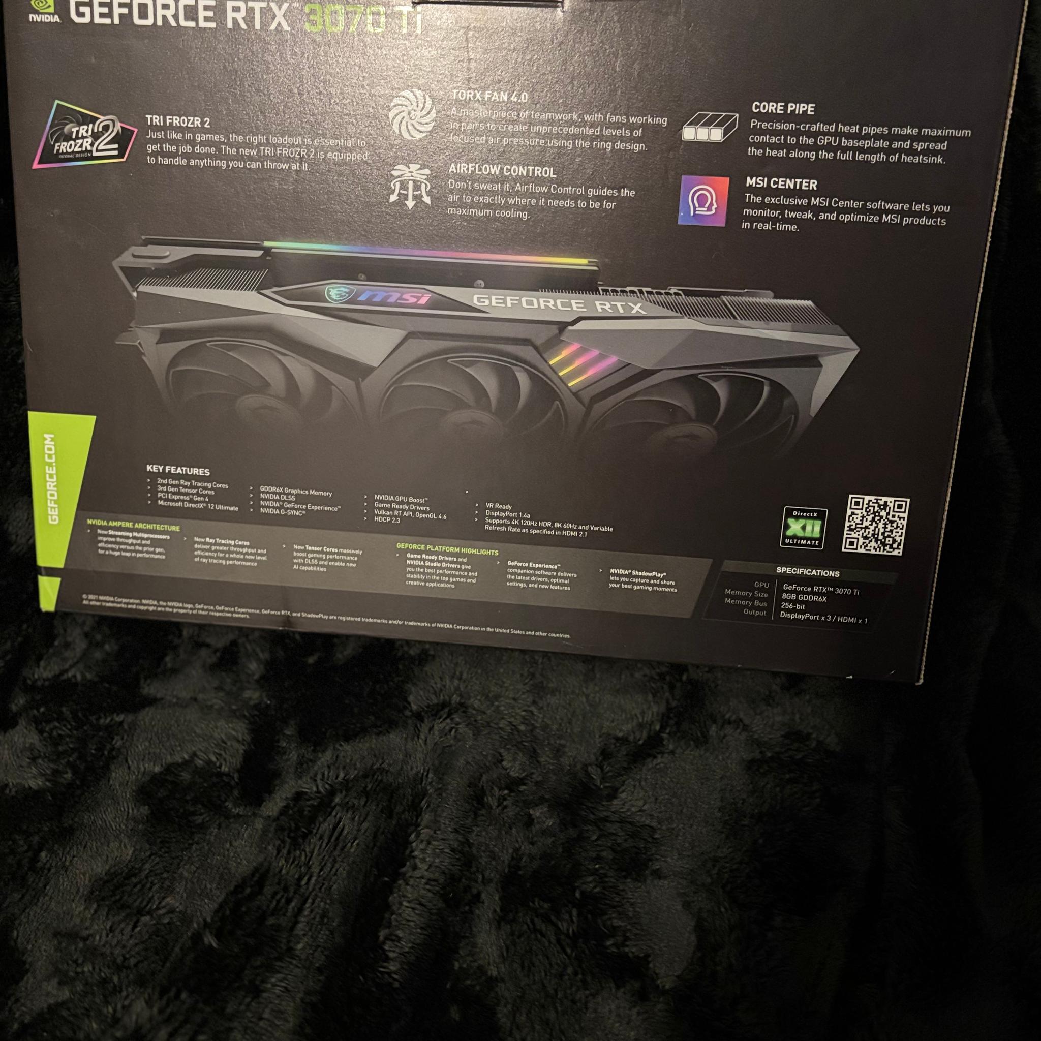 MSI GAMING X TRIO GeForce RTX 3070 Ti