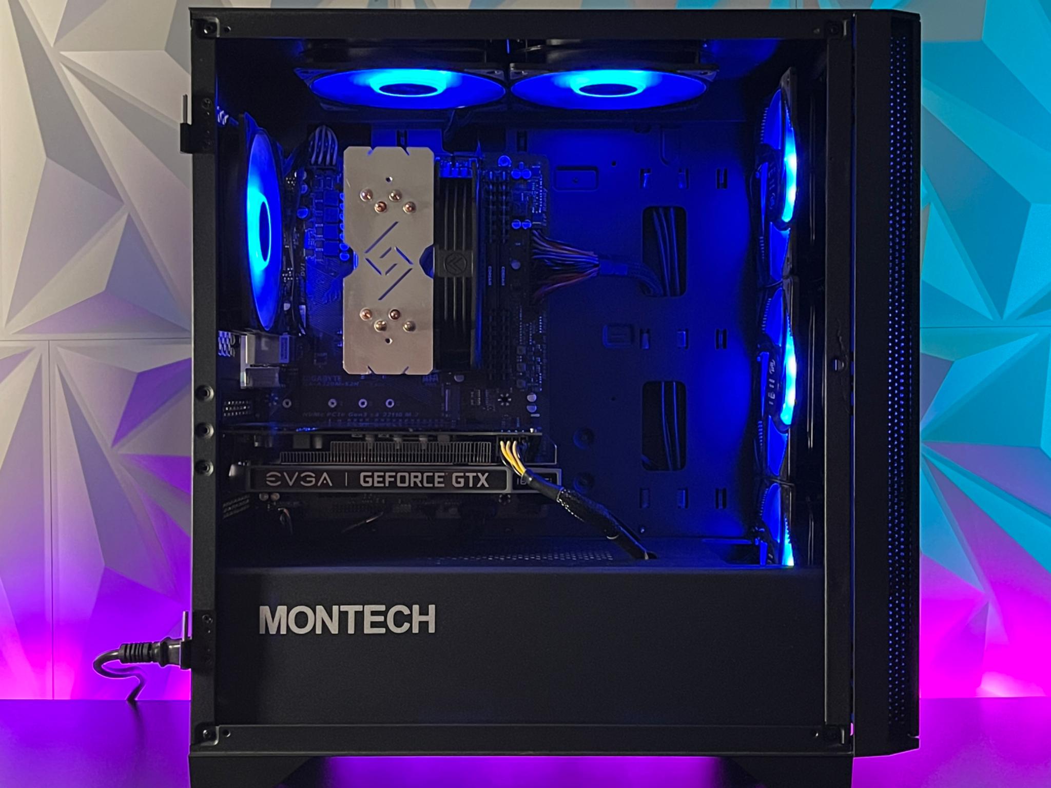 GTX 1660 Ti 6GB, Ryzen 3 2300X, 16GB RAM | Black Gaming Computer/PC