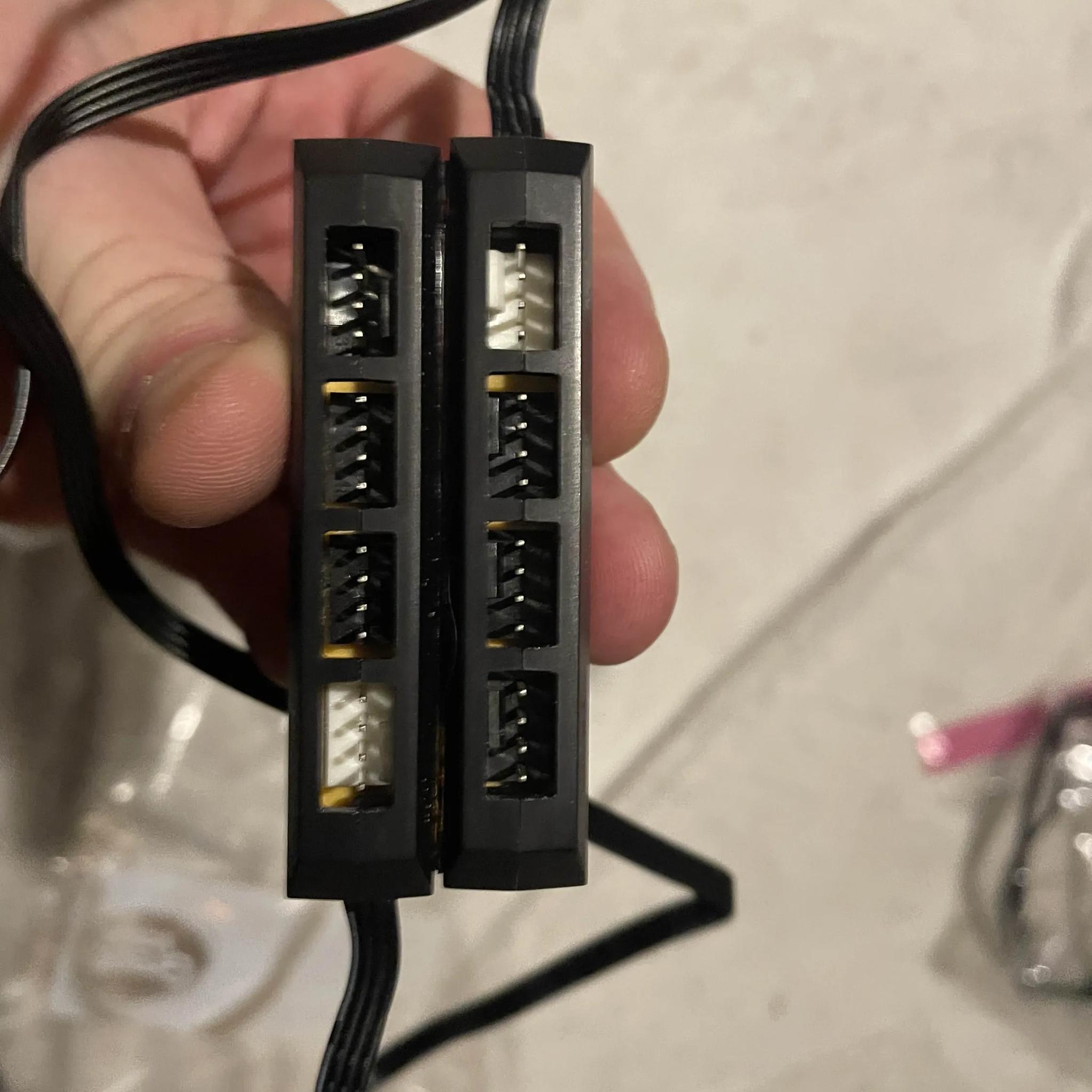 PC HARDWARE BUNDLE - OPEN TO OFFERS: 7 LL120 Corsair fans, EVGA 80G 850W PSU, ASUS ROG 240mm AIO