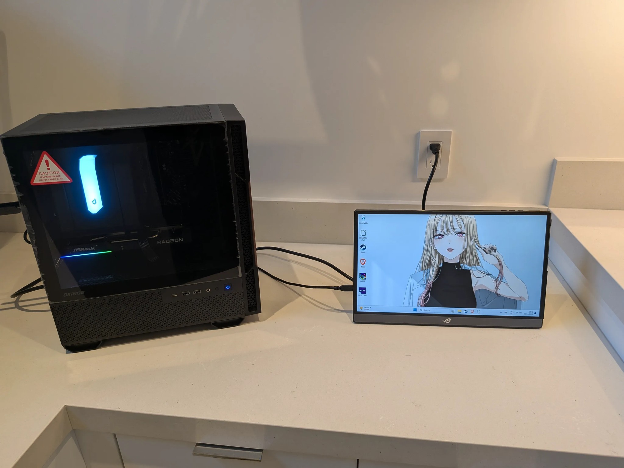 Wood Chopper - RX 9060 XT 16GB, Intel Core i5 12600, 32 GB RAM, 2 TB Gen 4 NVME