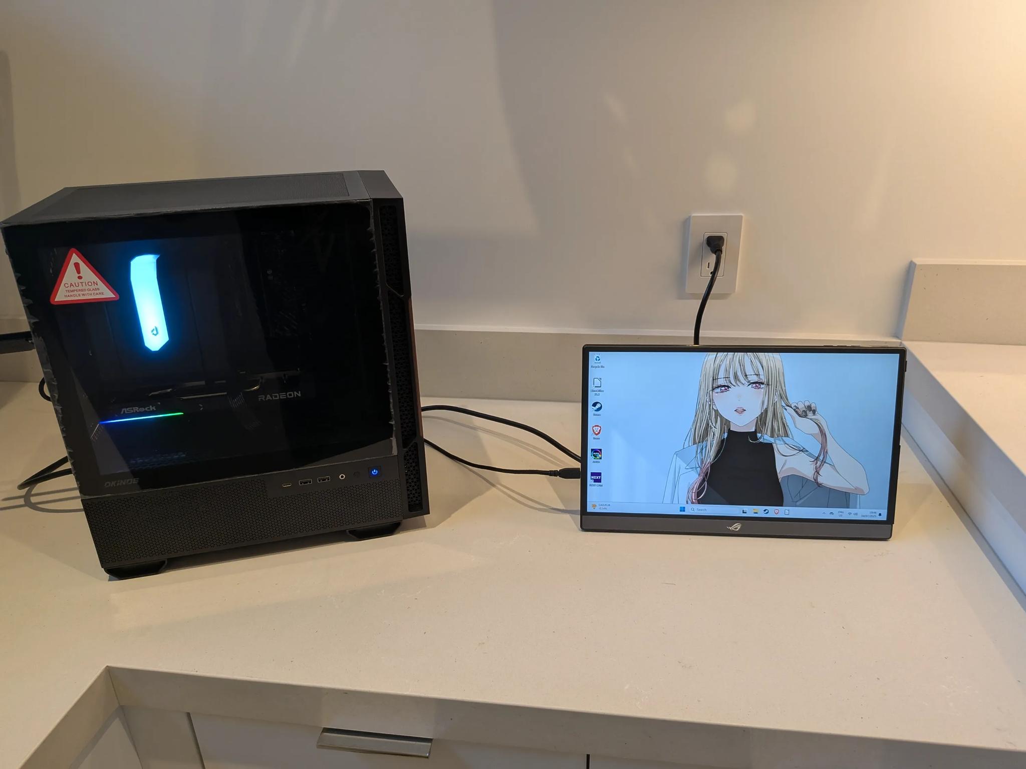 Wood Chopper - RX 9060 XT 16GB, Intel Core i5 12600, 32 GB RAM, 2 TB Gen 4 NVME