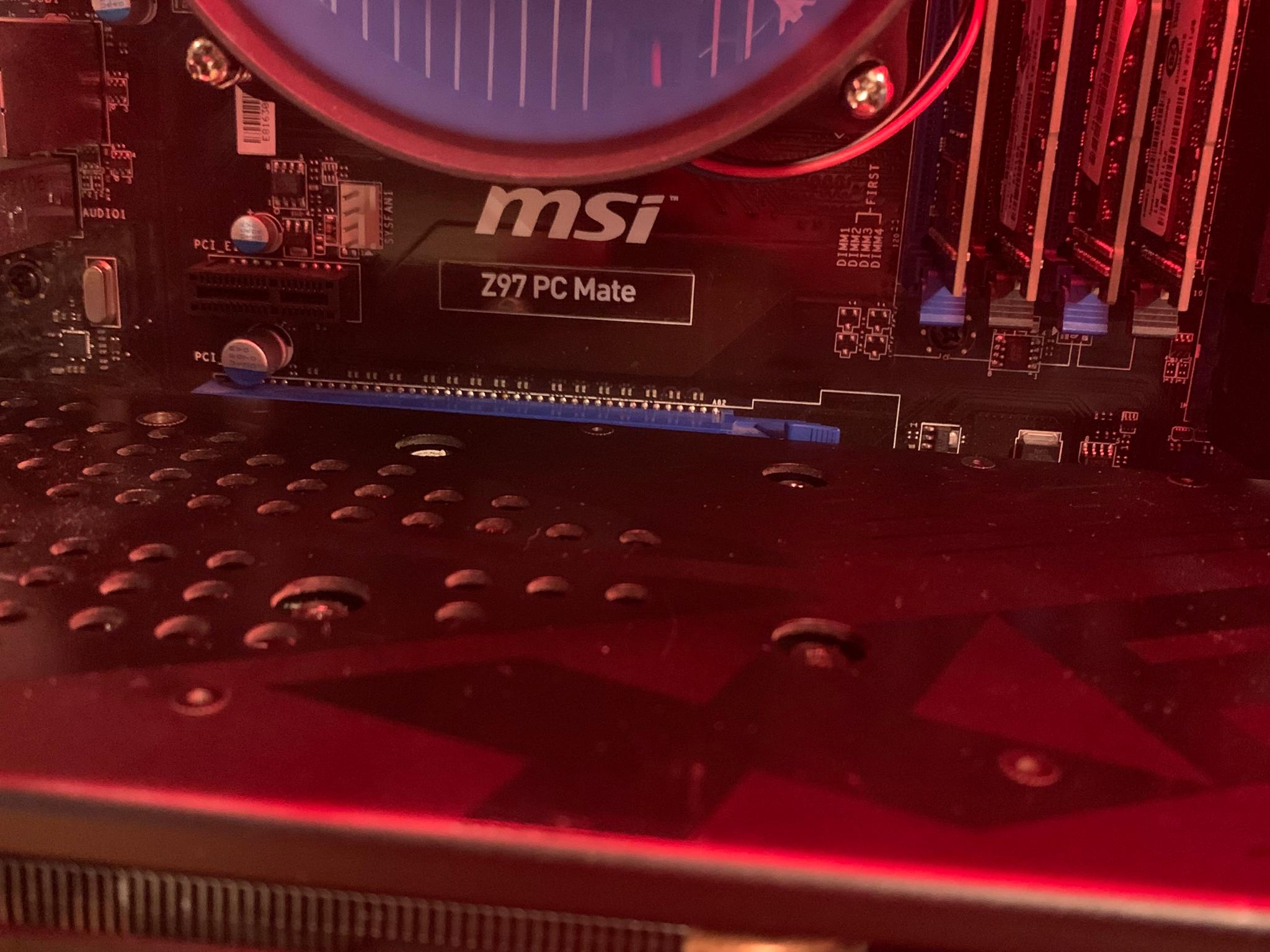 STREAMING/GAMING/EDITING RX 580 RGB INTEL i5-4690K OC 16GB RAM 500GB SSD ATX CUSTOM WINDOWS VALUE PC