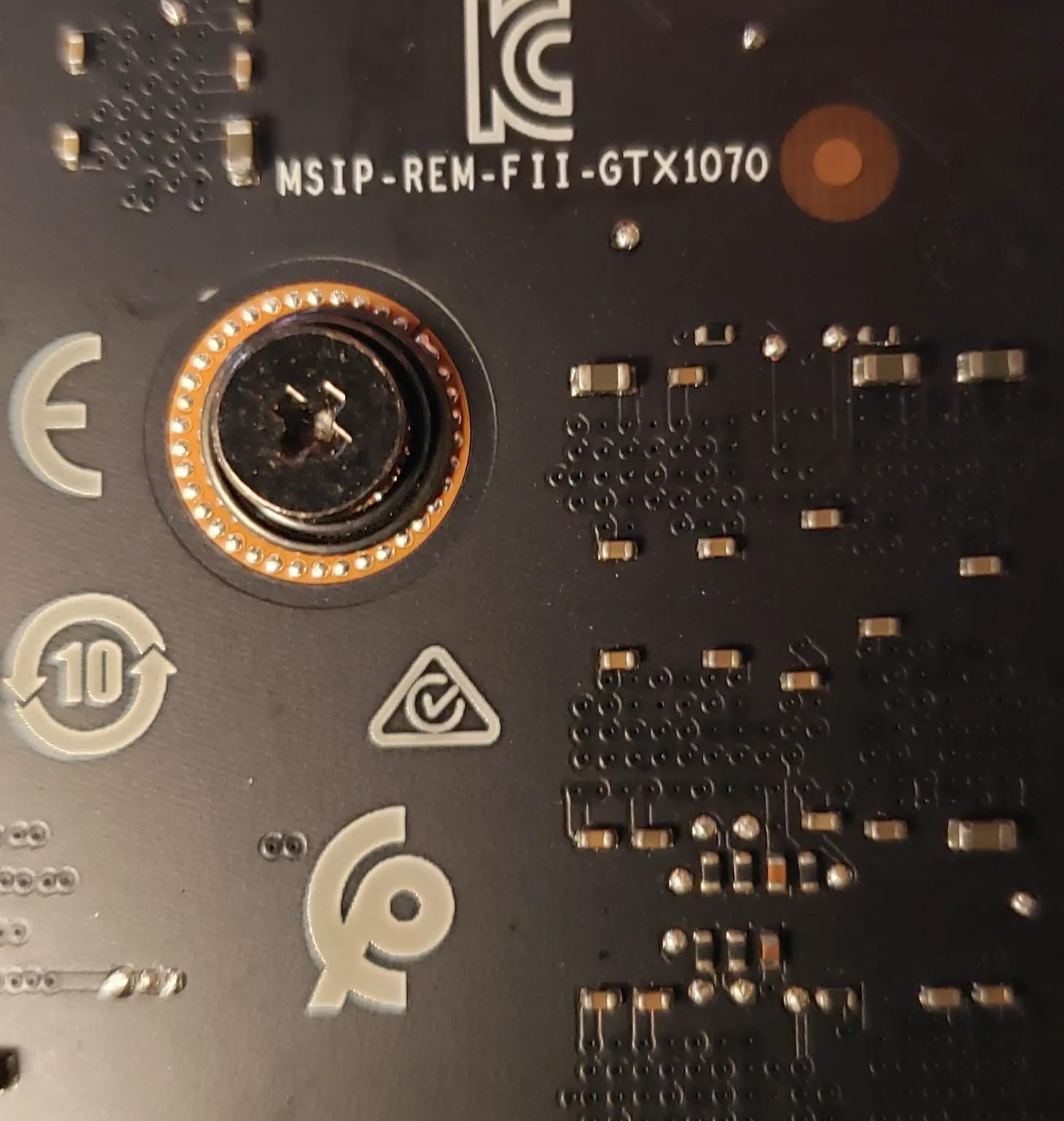 HP OEM GTX 1070 graphics card