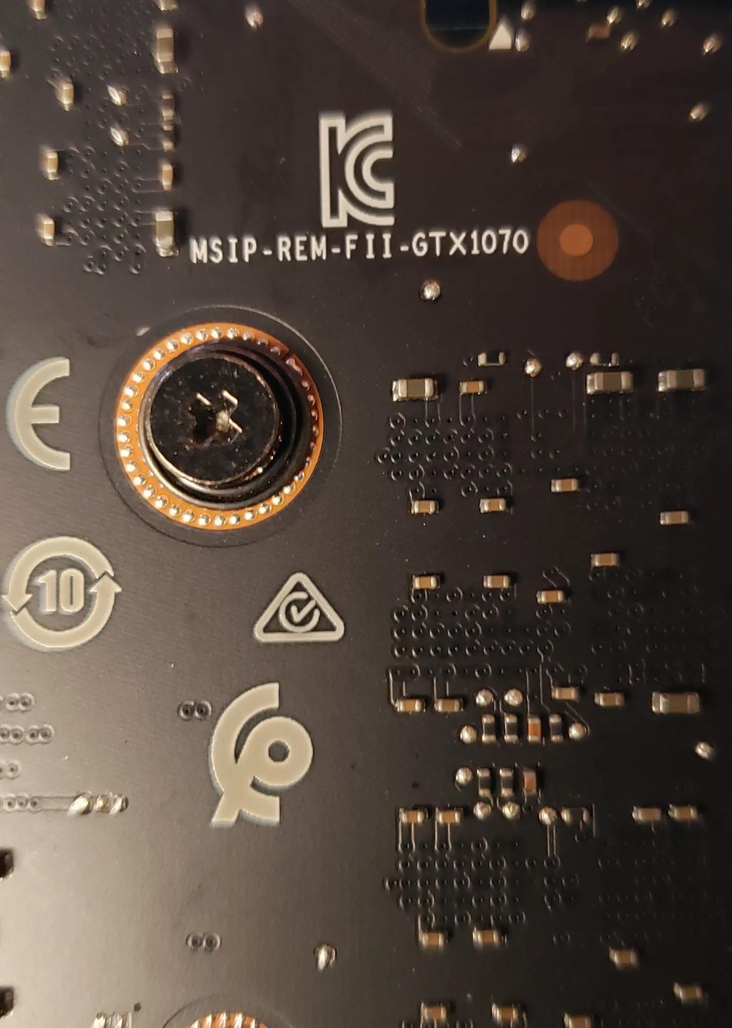 HP OEM GTX 1070 graphics card