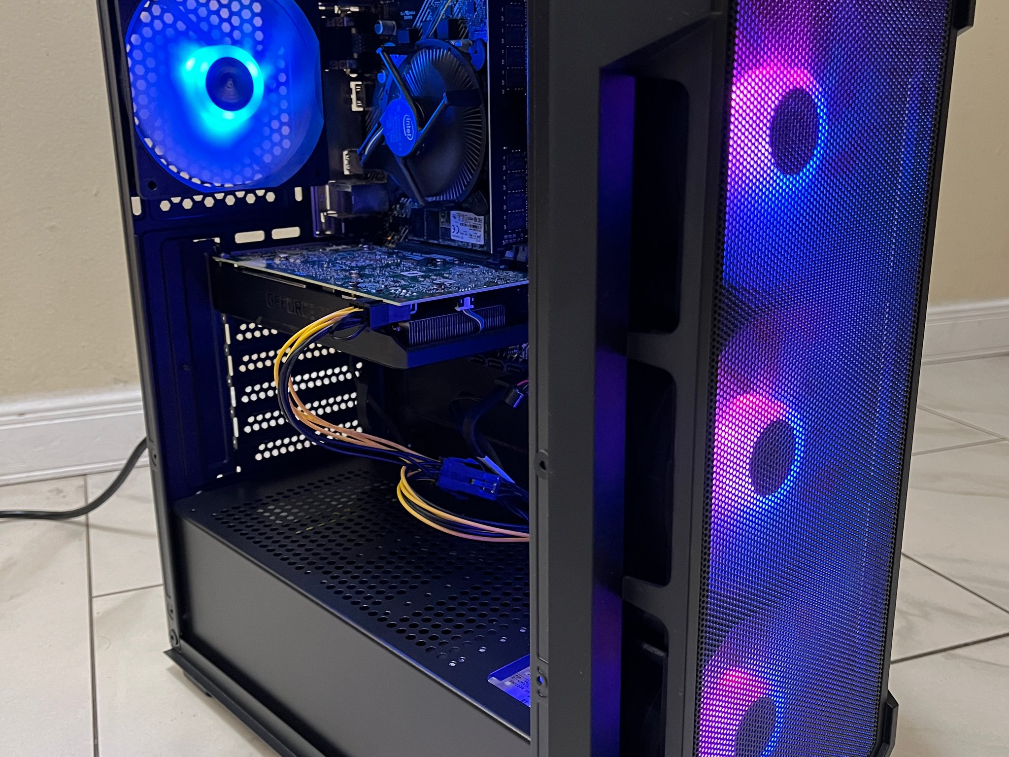 🟡RTX 2060 Super, Intel i5-10400, 16GB RAM, 870 GB Storage, High Performance RGB Gaming PC🔥