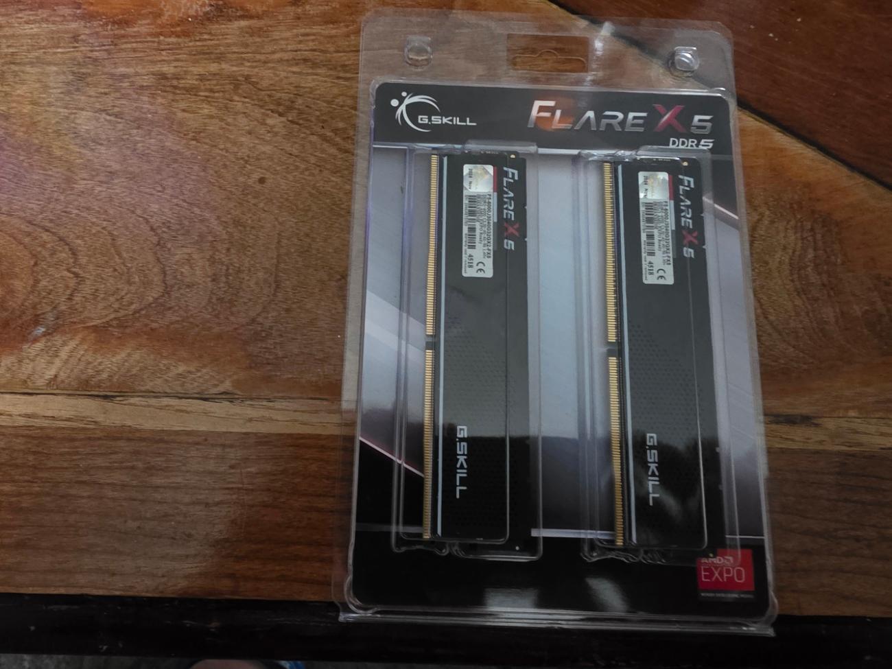G.SKILL Flare X5 Series DDR5 RAM (AMD Expo) 64GB (2x32GB) 6000MT/s CL30-40-40-96