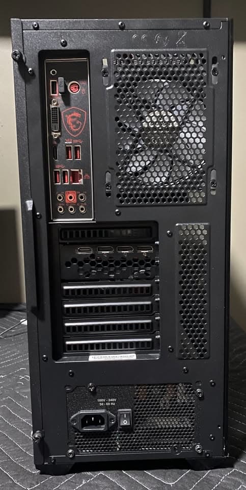 RGB AMD 3700X GeFORCE RTX 12gb 3060 1080/1440p Gaming PC.