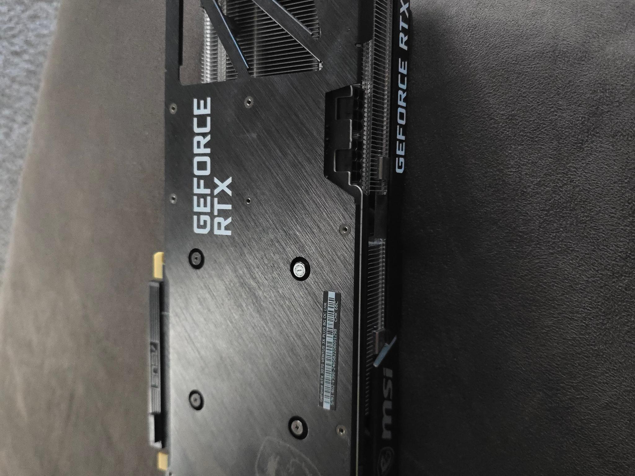 MSI GeForce RTX 3070 Ventus 3X 8G OC LHR - Image 5