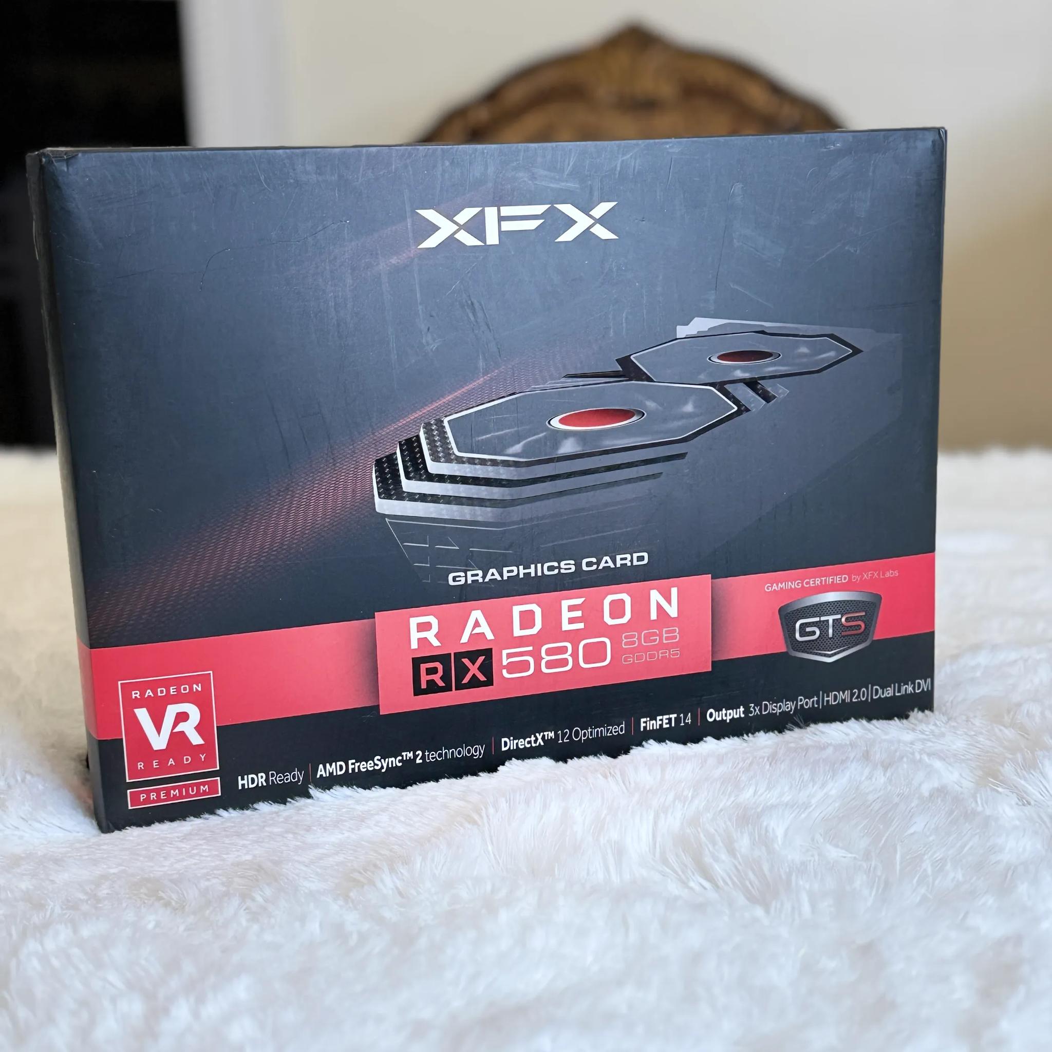 RX 580 | 8GB GDDR5 | USED | Original Packaging | Dependable and 1080p Ready
