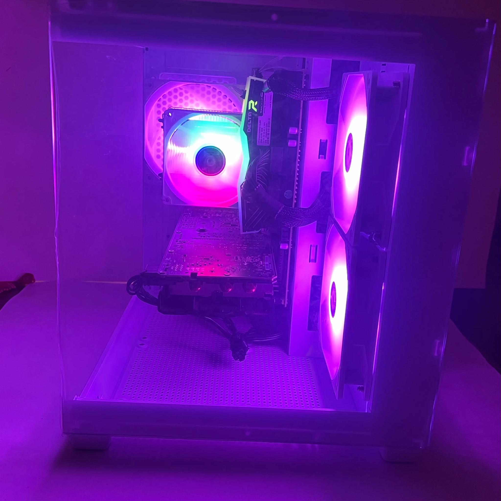 Custom Gaming Pc Intel Xeon 2630 GTX 1060 6gb 512gb M.2 SSD 16gb 3600 DDR4 Ram