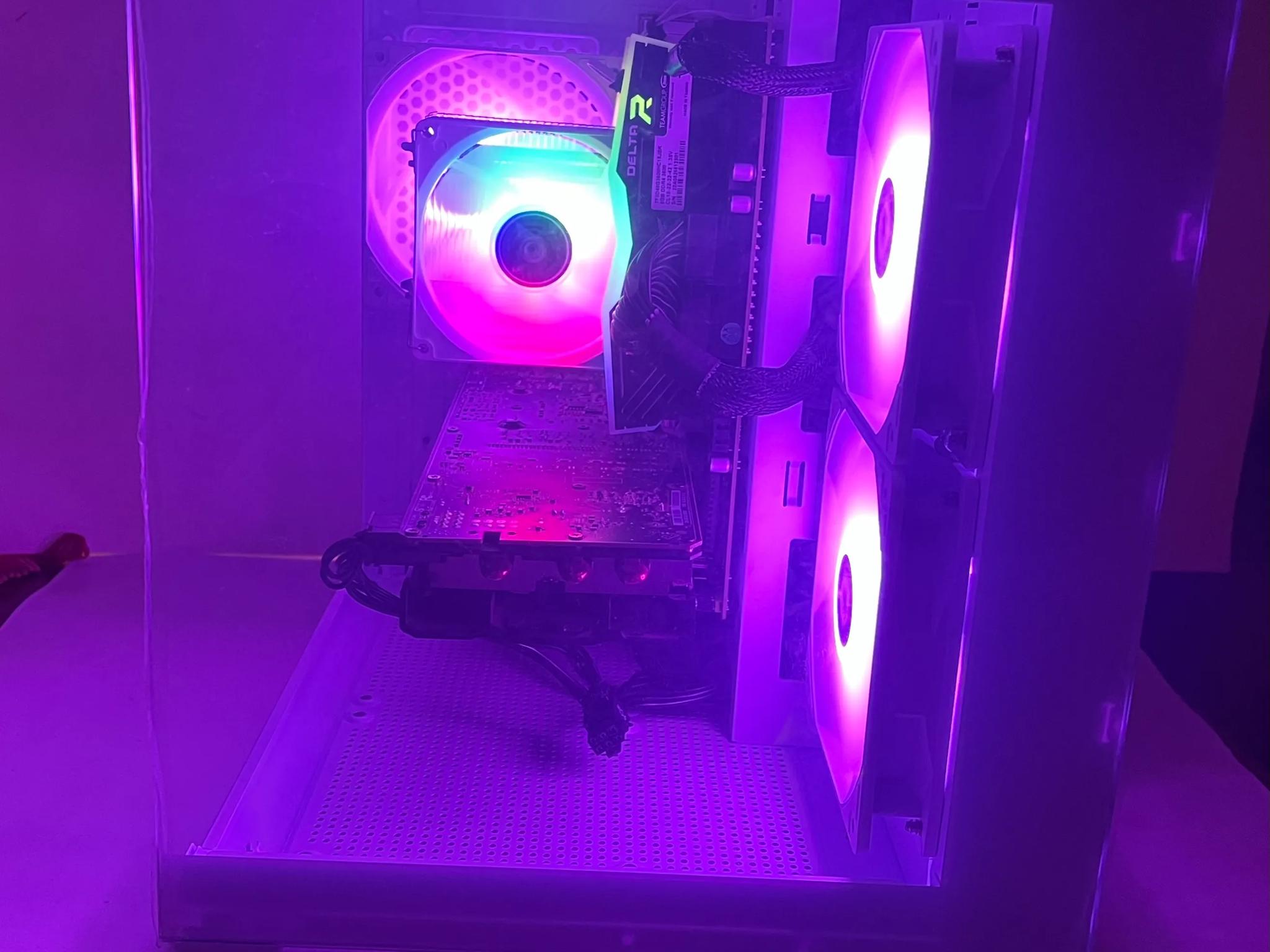Custom Gaming Pc Intel Xeon 2630 GTX 1060 6gb 512gb M.2 SSD 16gb 3600 DDR4 Ram