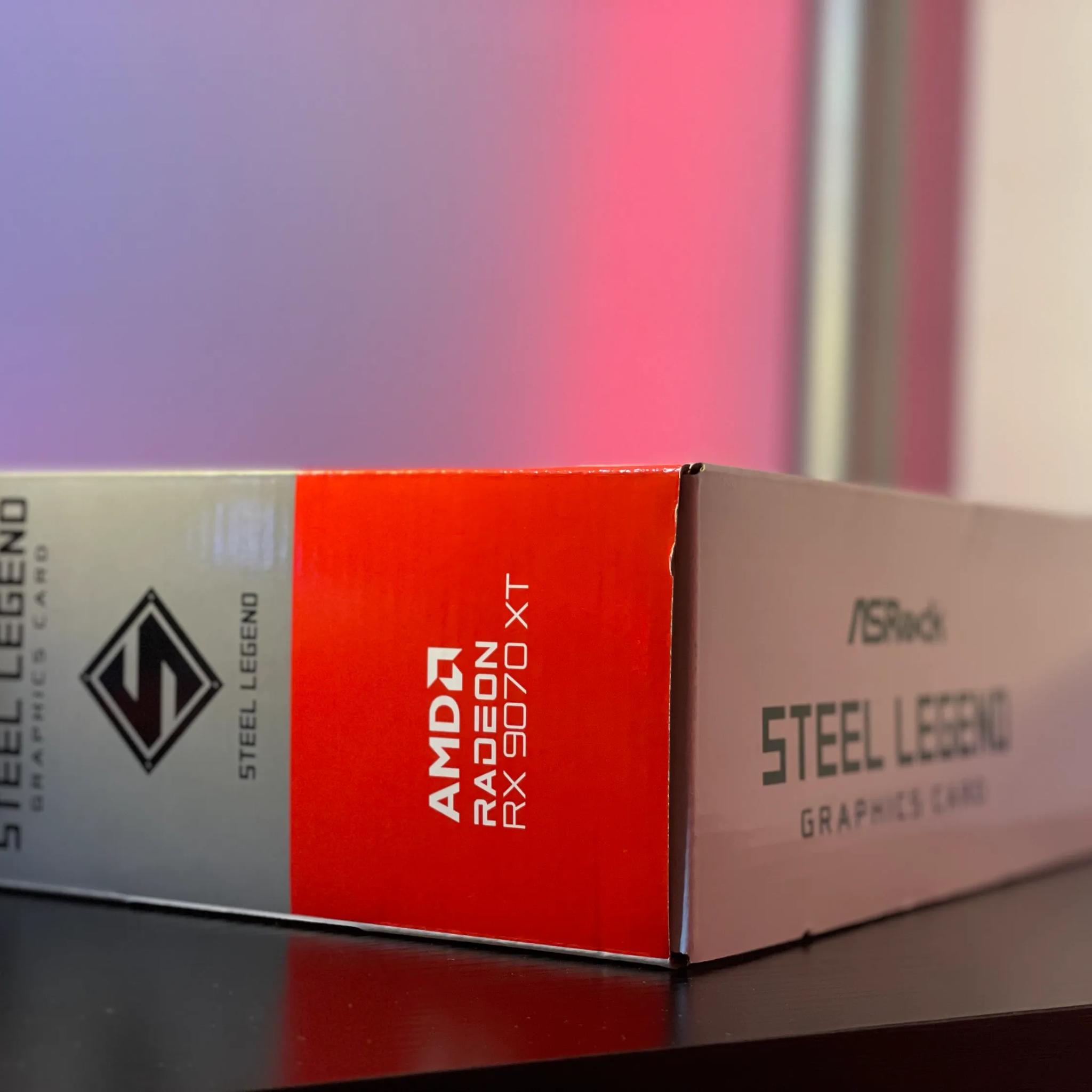 Brand New! AMD RX 9070 XT 16GB ASRock STEEL LEGEND