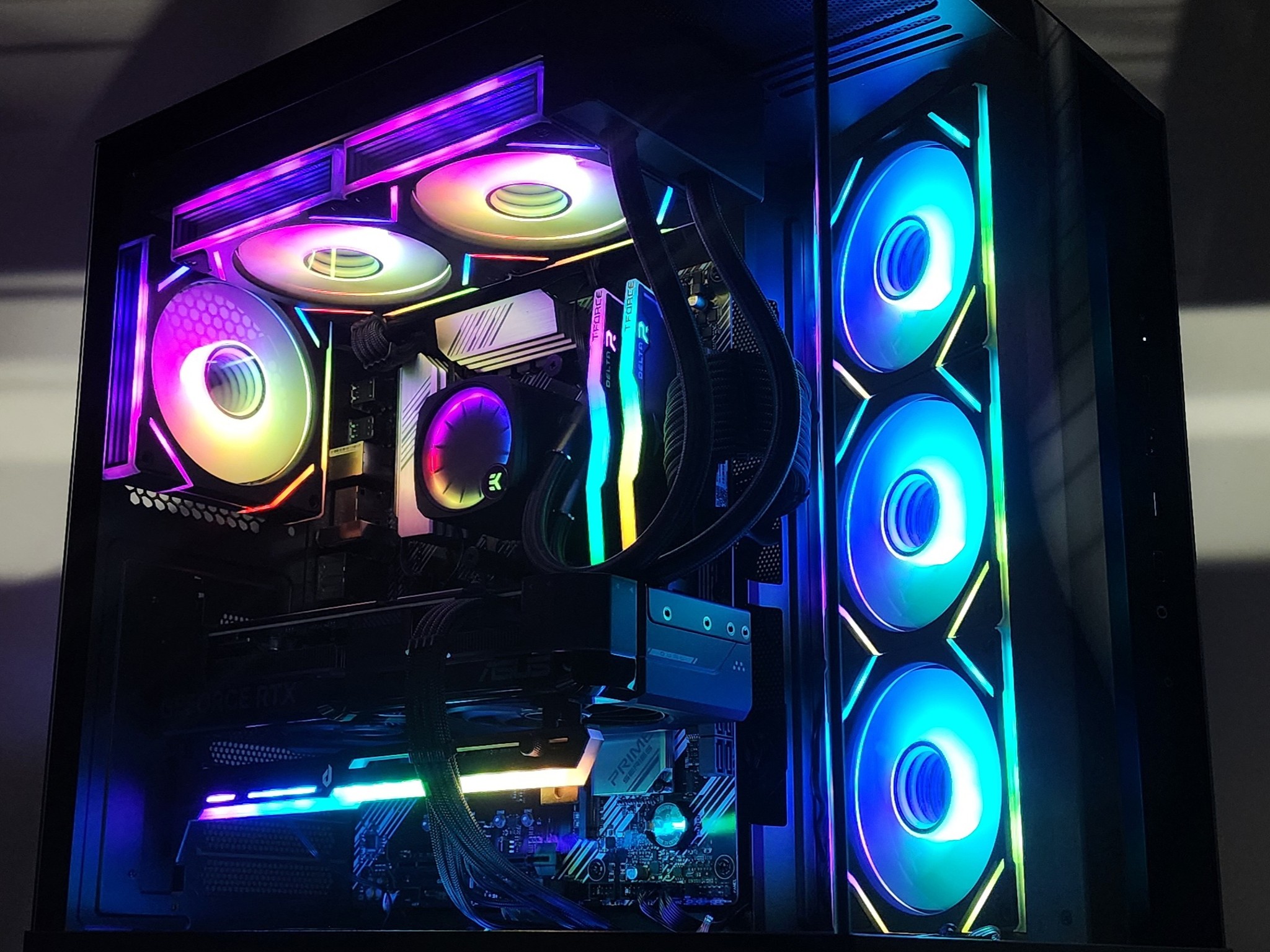 Gaming PC Ryzen 9 5900X 32GB RAM 1TB SSD RTX 4070 12GB Windows 11 Computer