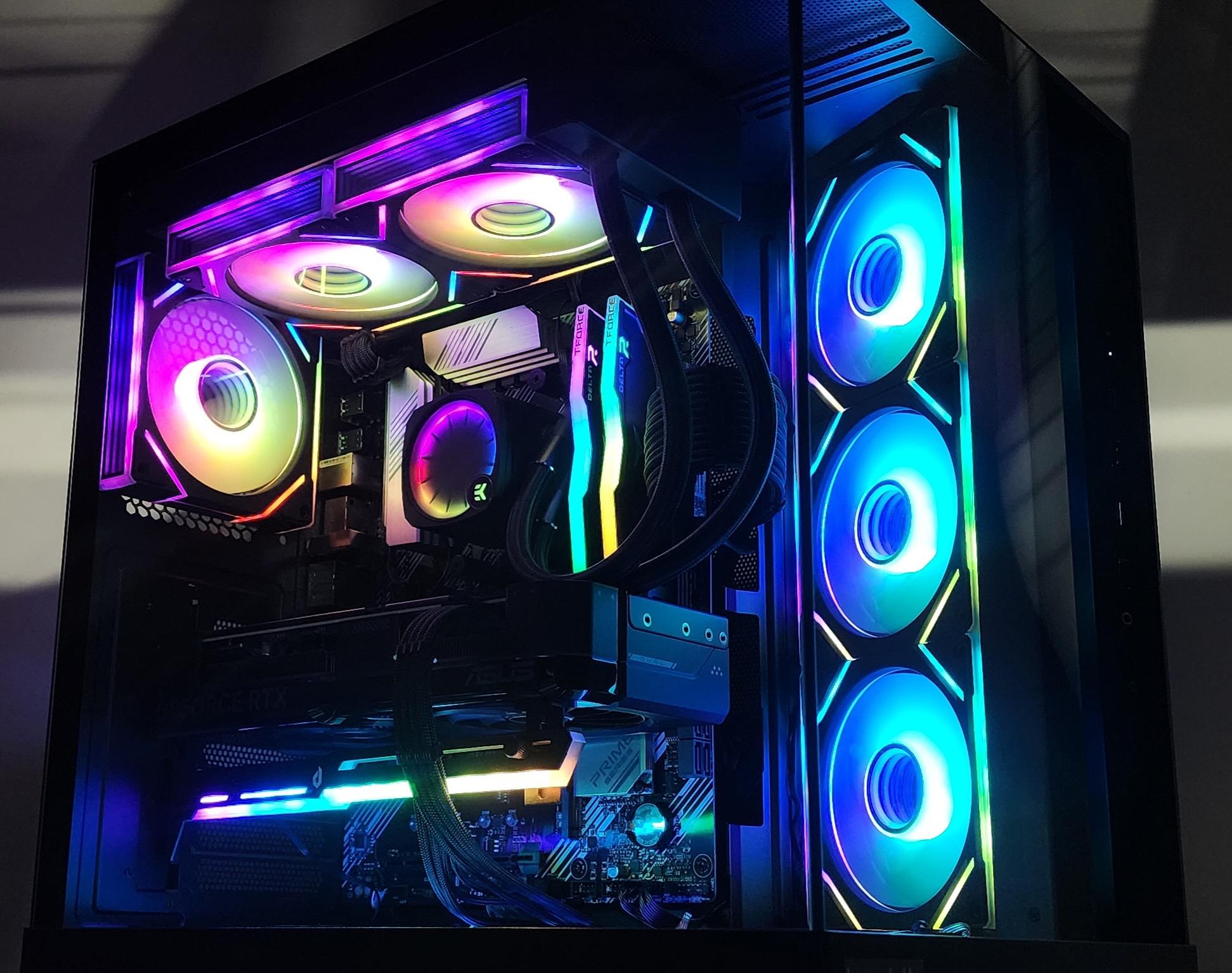 Gaming PC Ryzen 9 5900X 32GB RAM 1TB SSD RTX 4070 12GB Windows 11 Computer