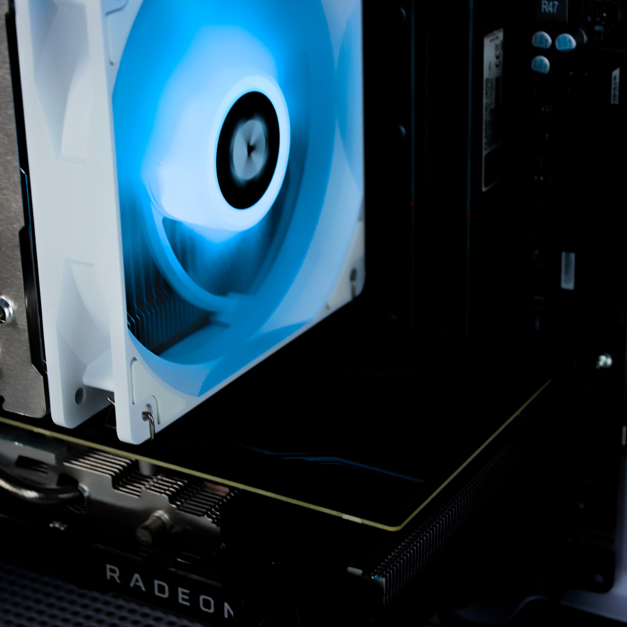 🧊❄️🧊 White Gaming PC – RX 5700 XT, Ryzen 5 3600, 16GB RAM, 512GB SSD - WiFi, BlueTooth 🧊❄️🧊
