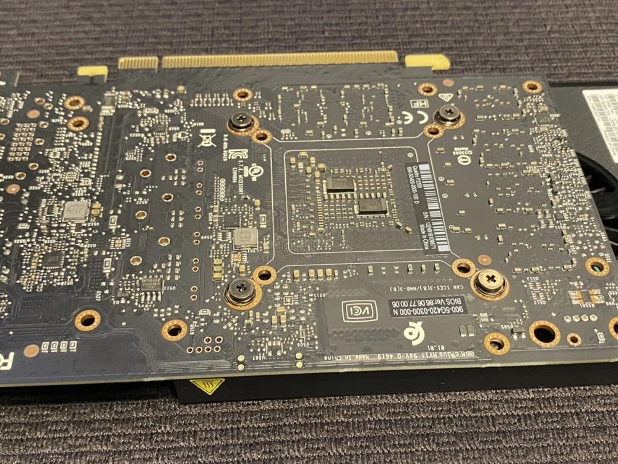 Nvidia Quadro P2200 Graphics Card