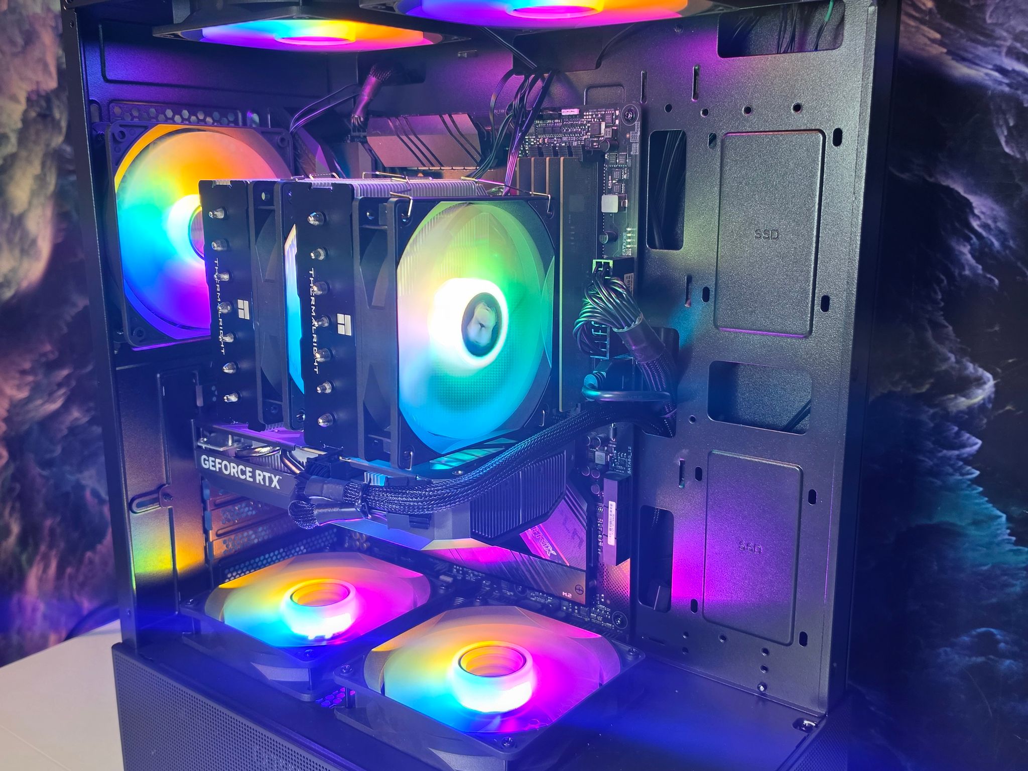 Zotac RTX 5050 8gb + Ryzen 5800x PC Build #116