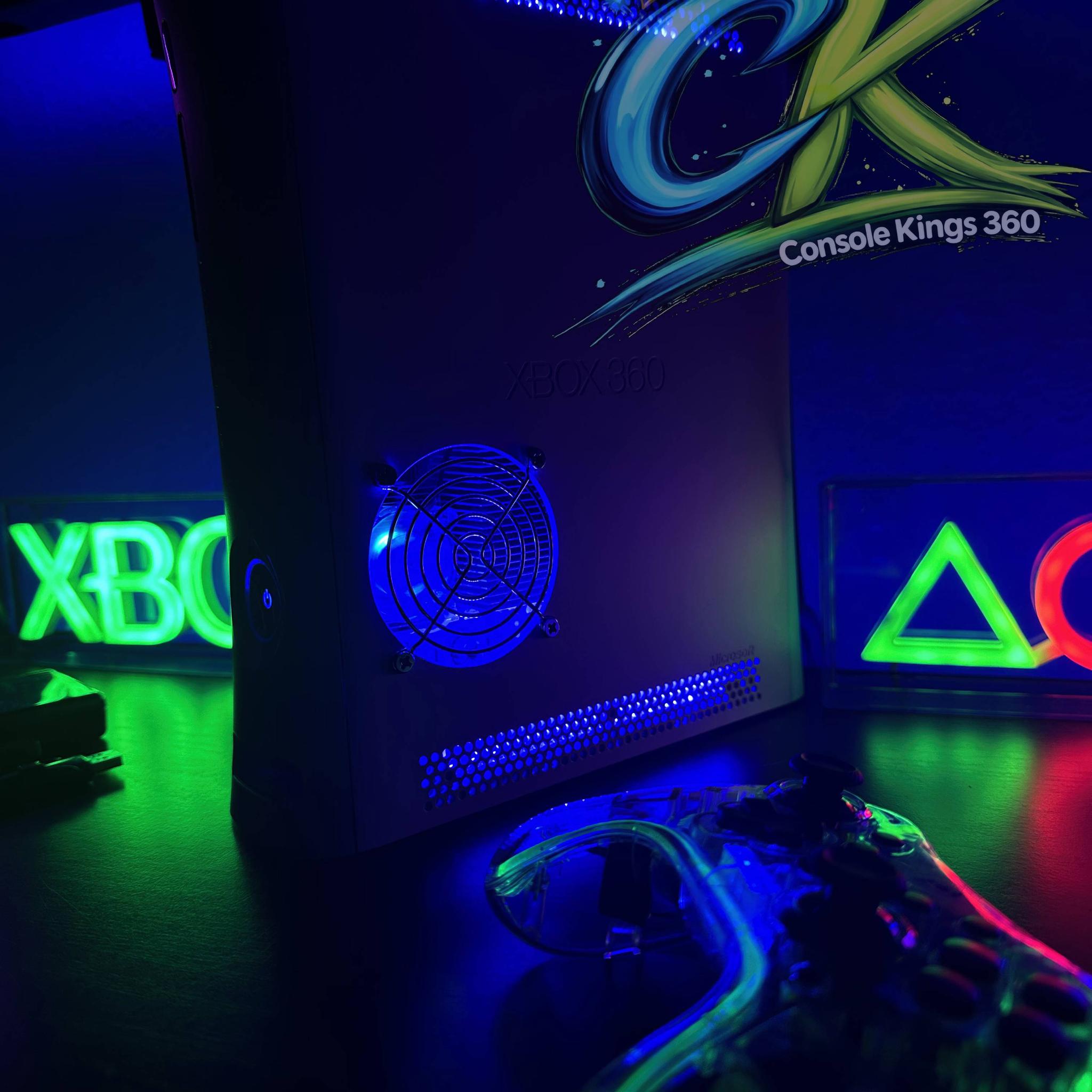 Xbox 360 - RGH3  - Custom LEDs