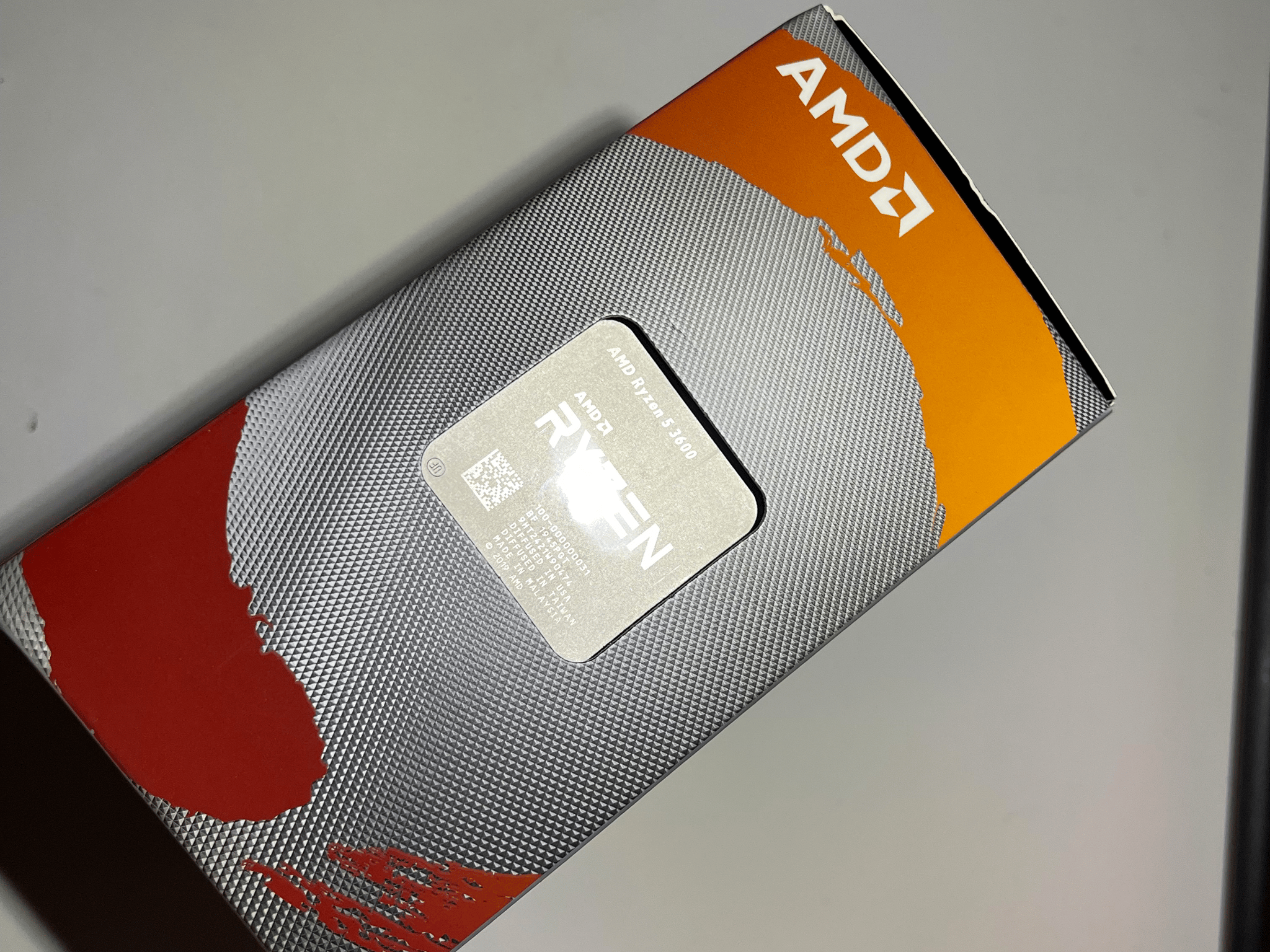 AMD RYZEN 5 3600 W/ COOLER