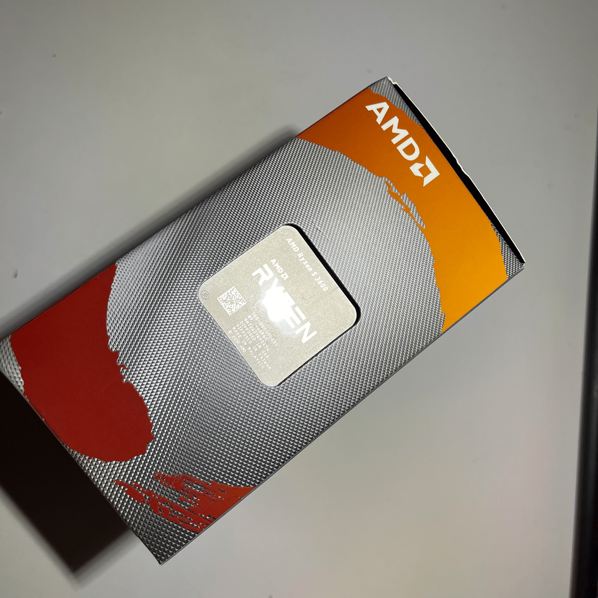 AMD RYZEN 5 3600 W/ COOLER
