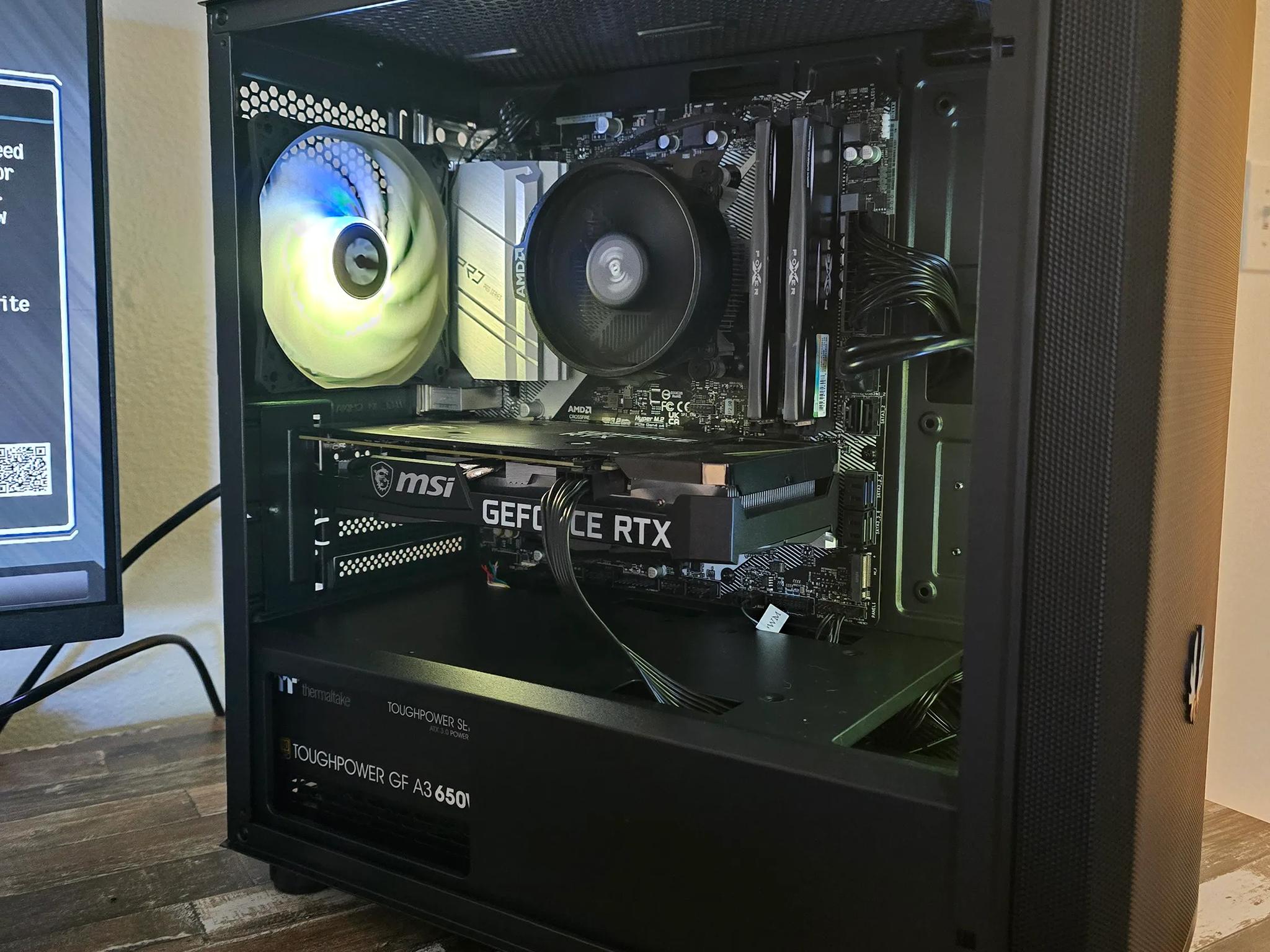 Mighty little AMD/Nvidia gaming machine with WiFi adapter included.