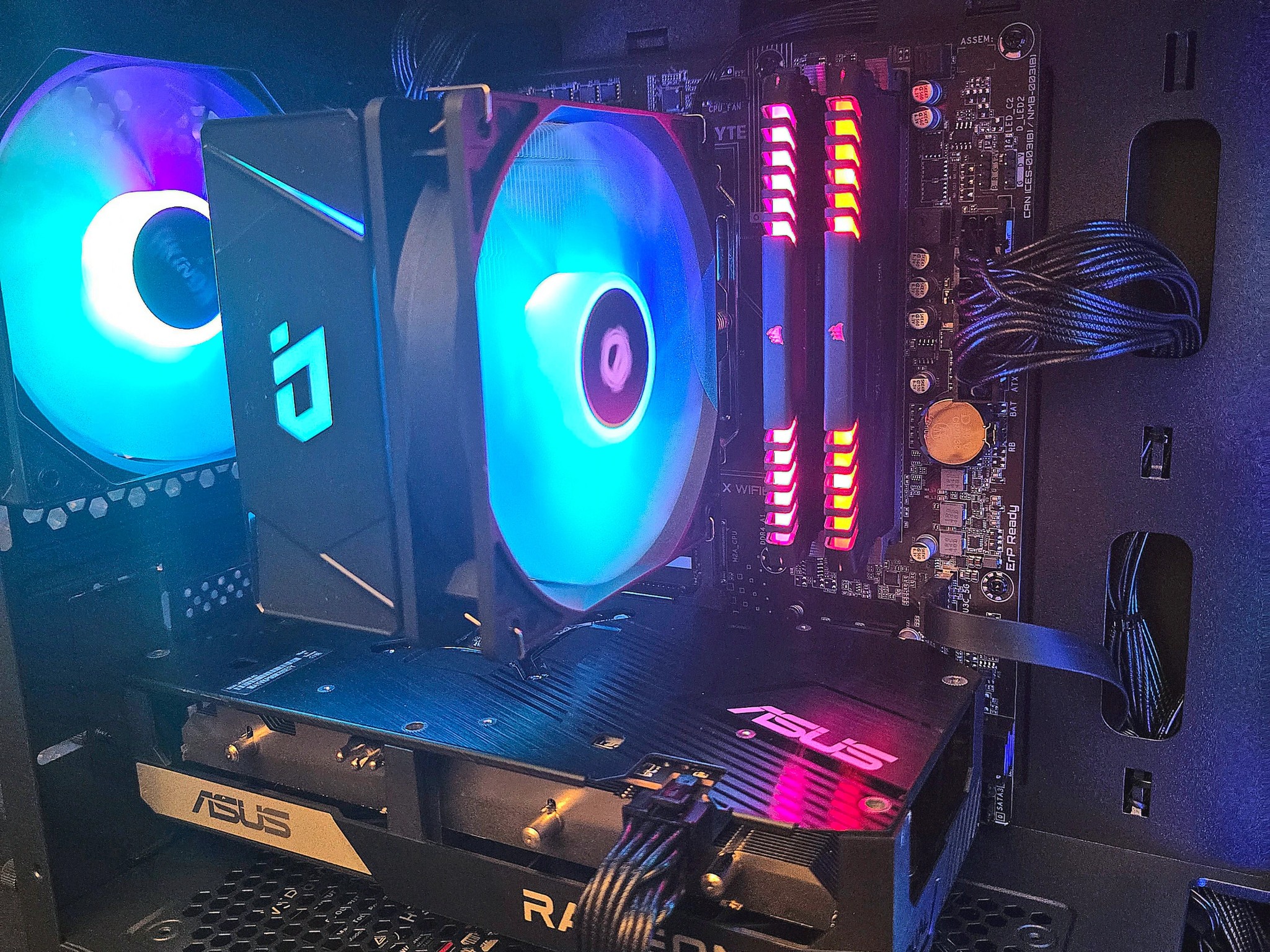 MID LEVEL 1080P PC | RX 6600 8GB | Ryzen 5 5500 | B550M | 16GB DDR4