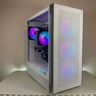 Custom Built White Ryzen 5 RX 580 RGB Gaming PC Computer