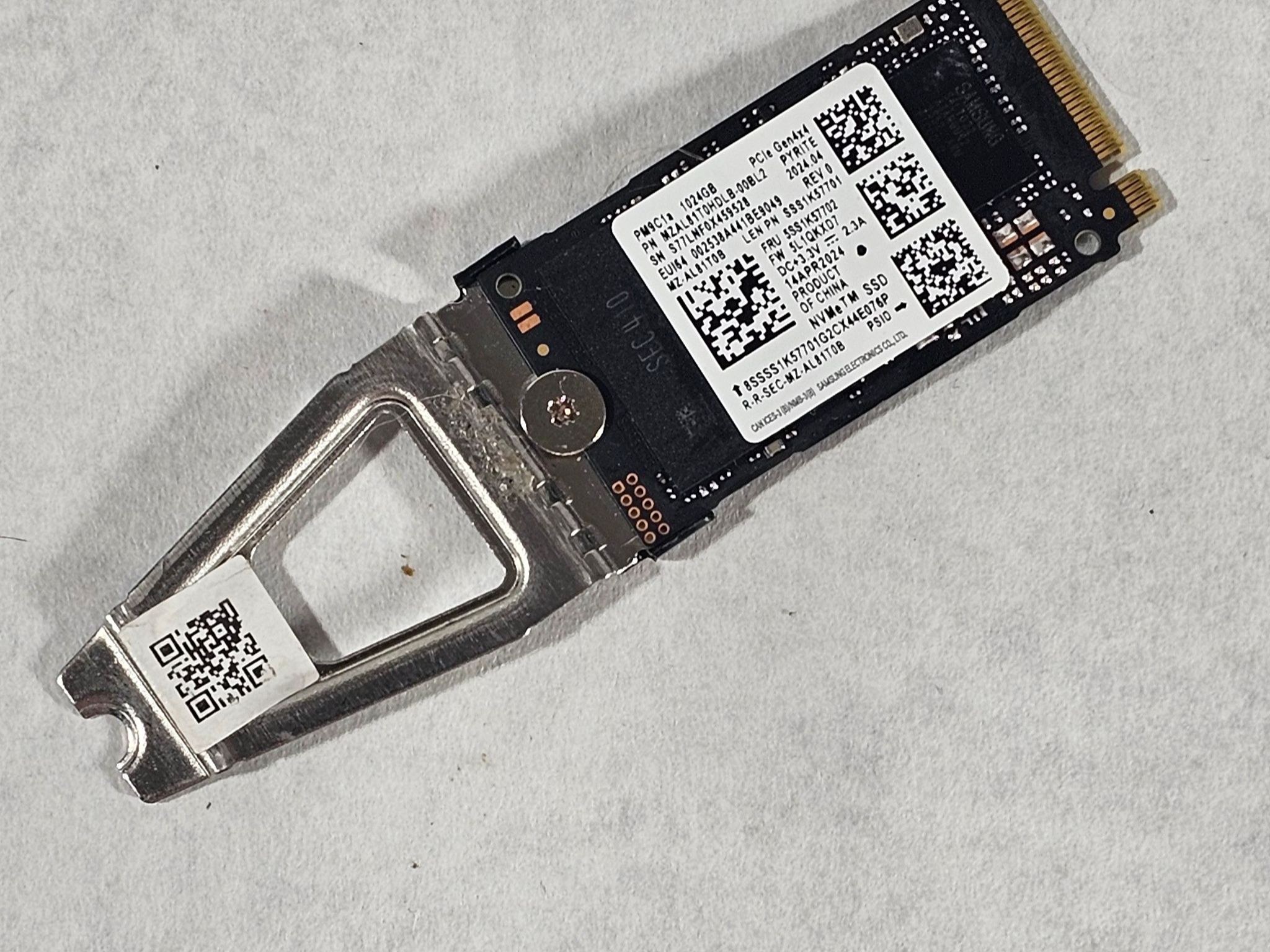 1TB NVMe M.2 2230 SSD