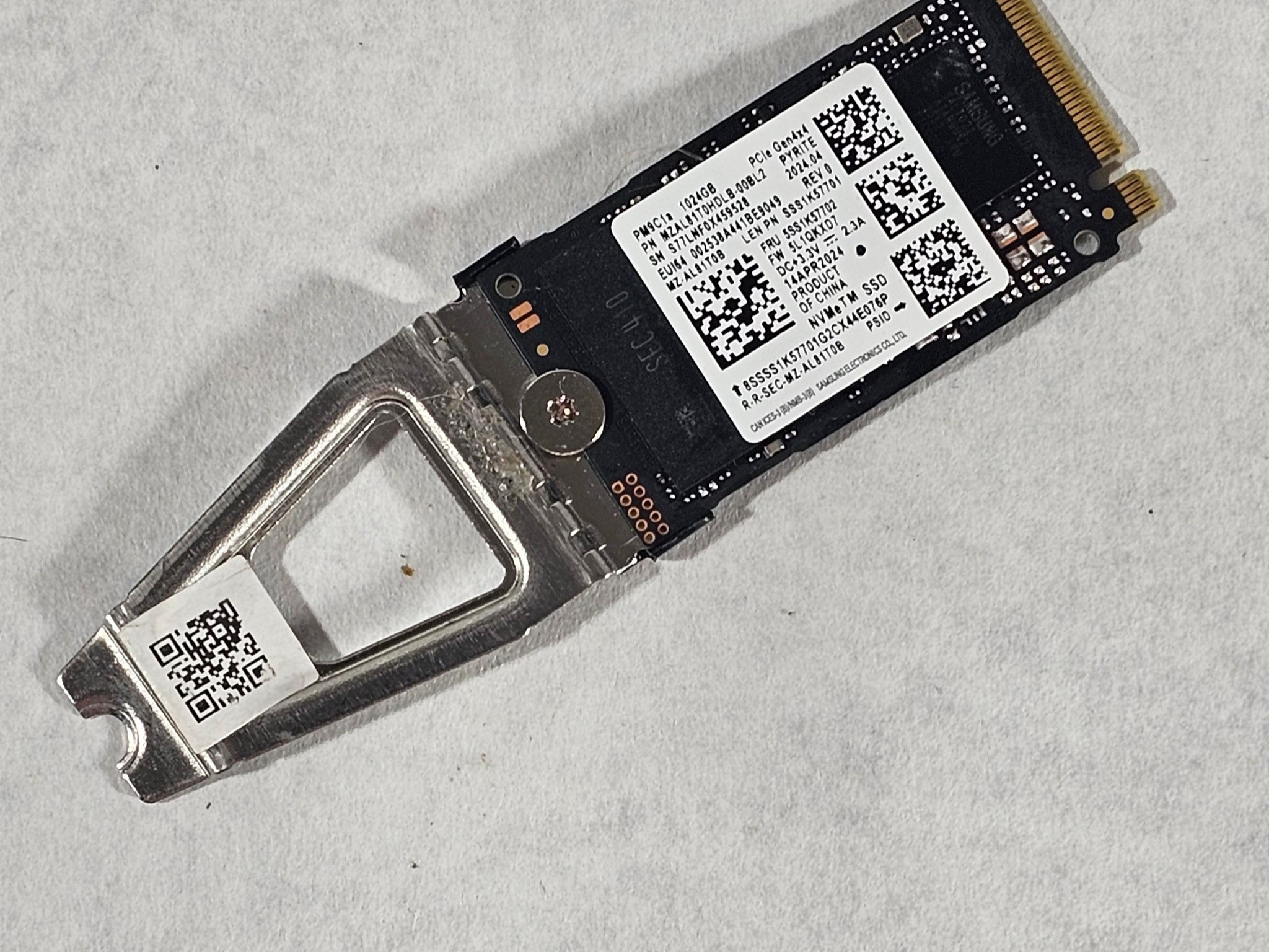 1TB NVMe M.2 2230 SSD