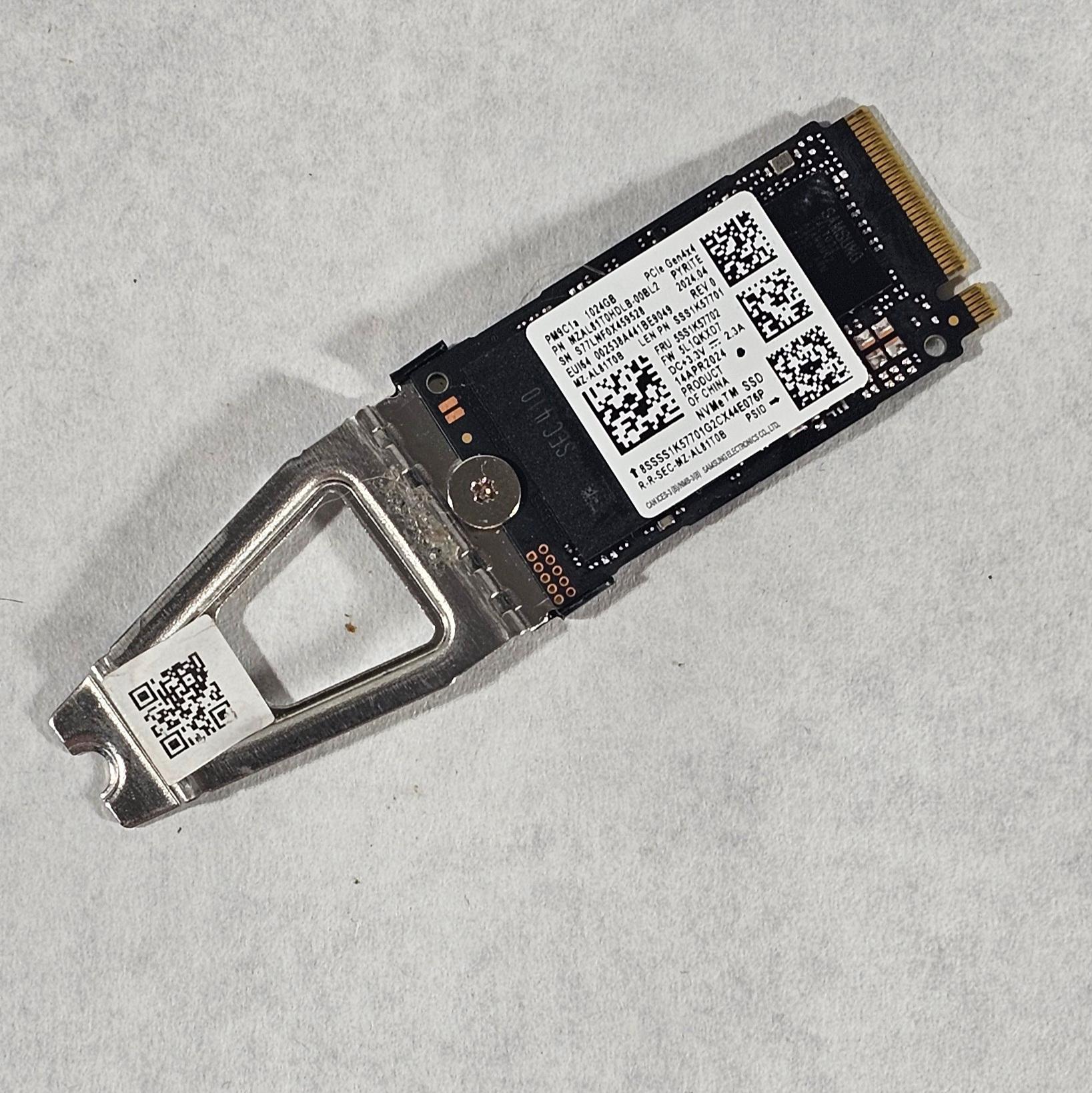 1TB NVMe M.2 2230 SSD