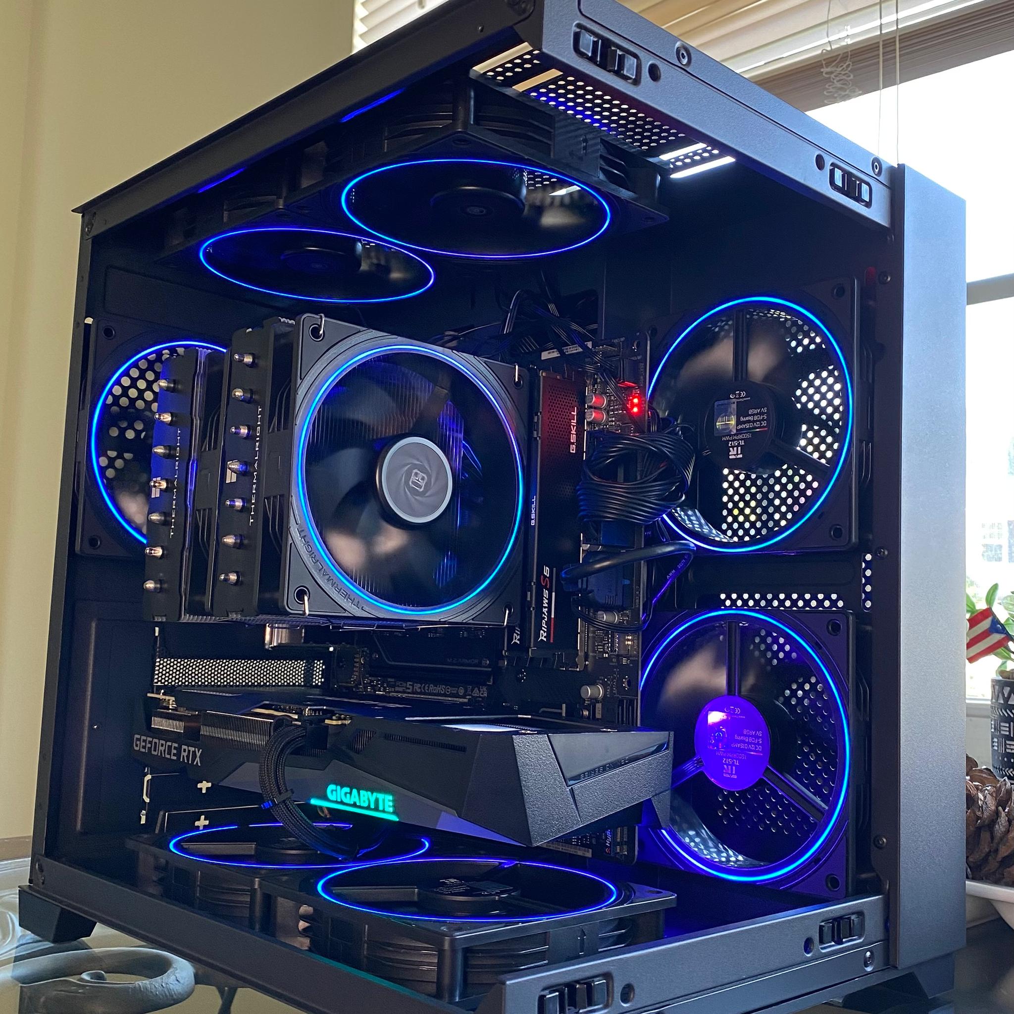 Zirconia IV i7 13700f RTX 3060 Ti 32GB DDR5 6000 1TB NVME High Refresh Gaming, Streaming Editing PC