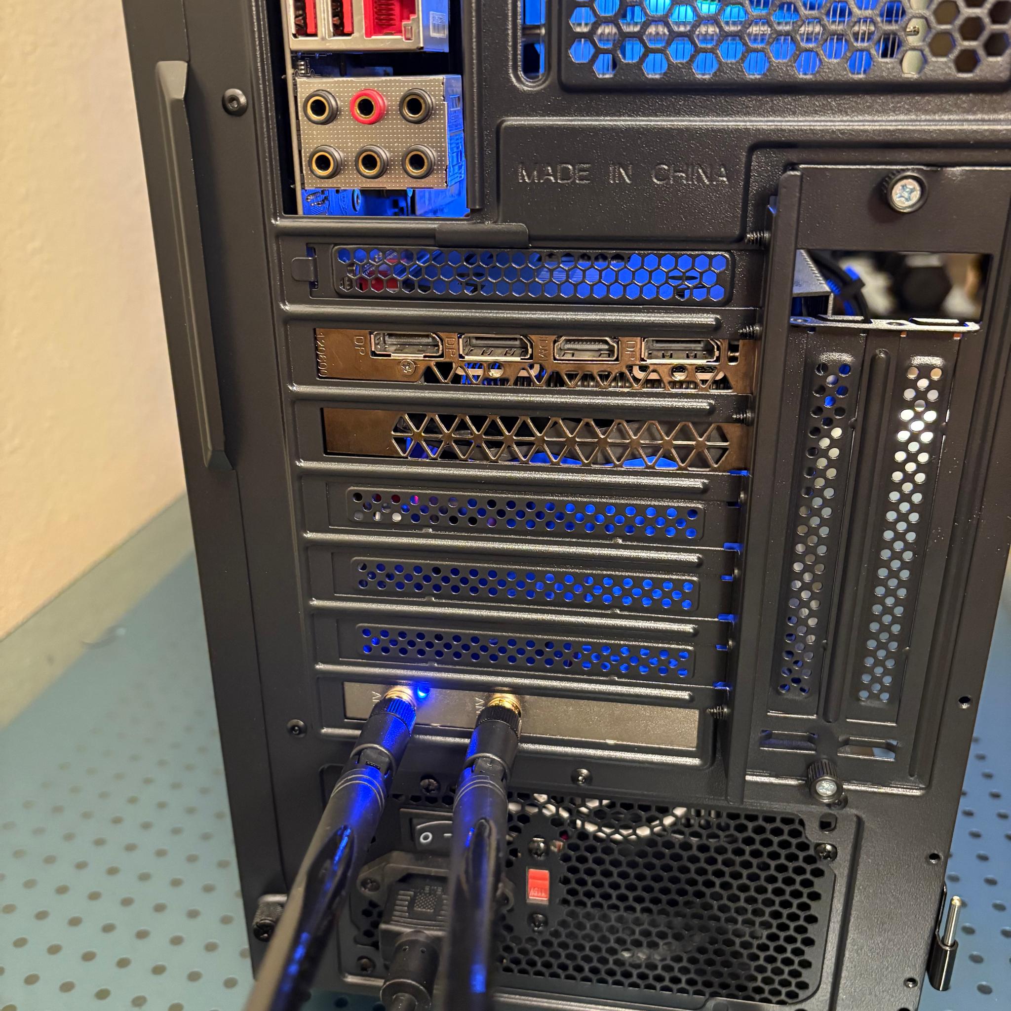 Black Gaming PC | Ryzen 5 3600 | RTX 2060 6GB | 16GB RAM | 1TB SSD | Wi-Fi 6E+Bluetooth | Windows 11
