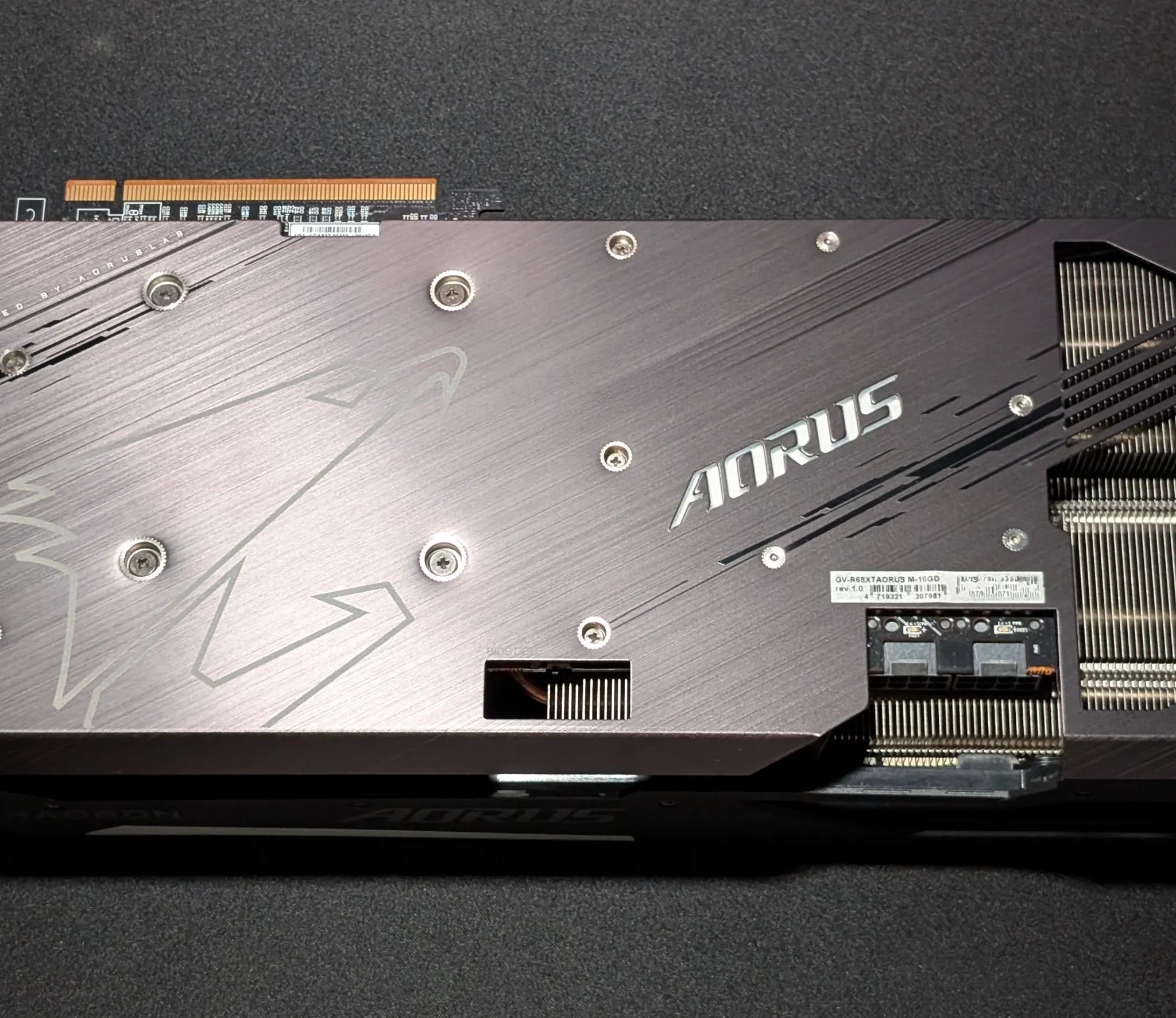 Radeon RX 6800XT Aorus Master 16GB 6800 XT