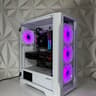 RTX 2060 6GB, Ryzen 7 2700X, 16GB RAM | White RGB Gaming Computer/PC