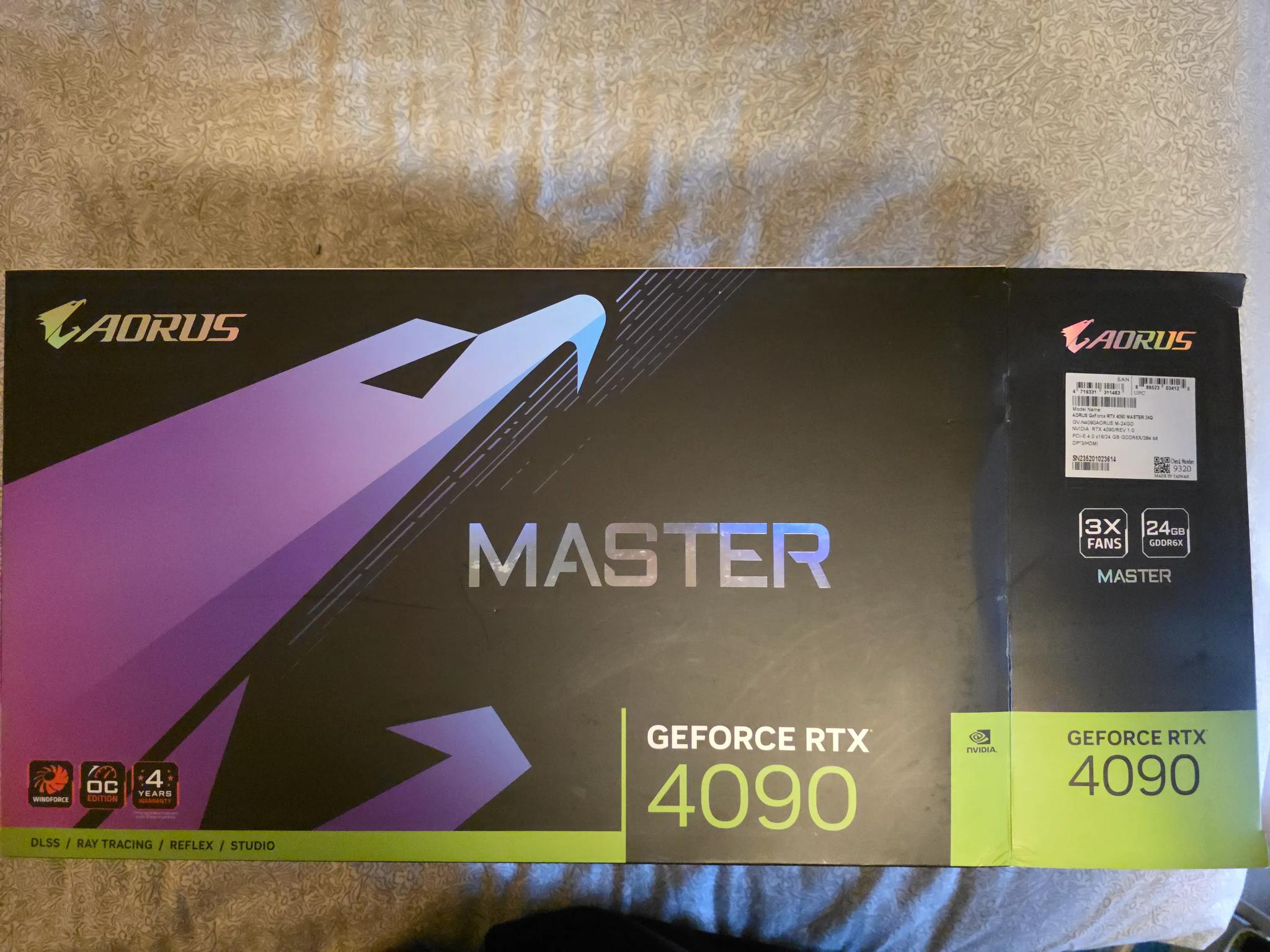 Gigabyte Aorus RTX 4090 Master